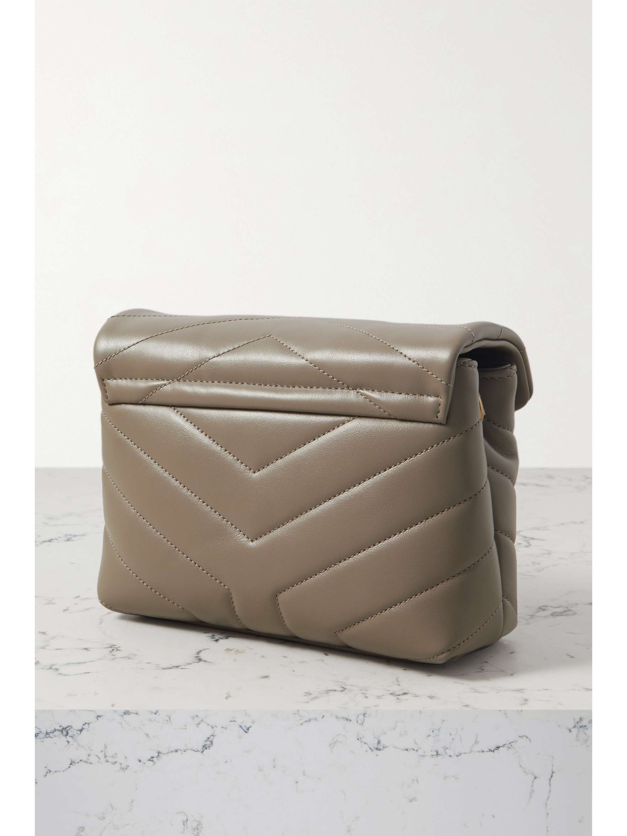 SAINT LAURENT Loulou Toy quilted leather shoulder bag