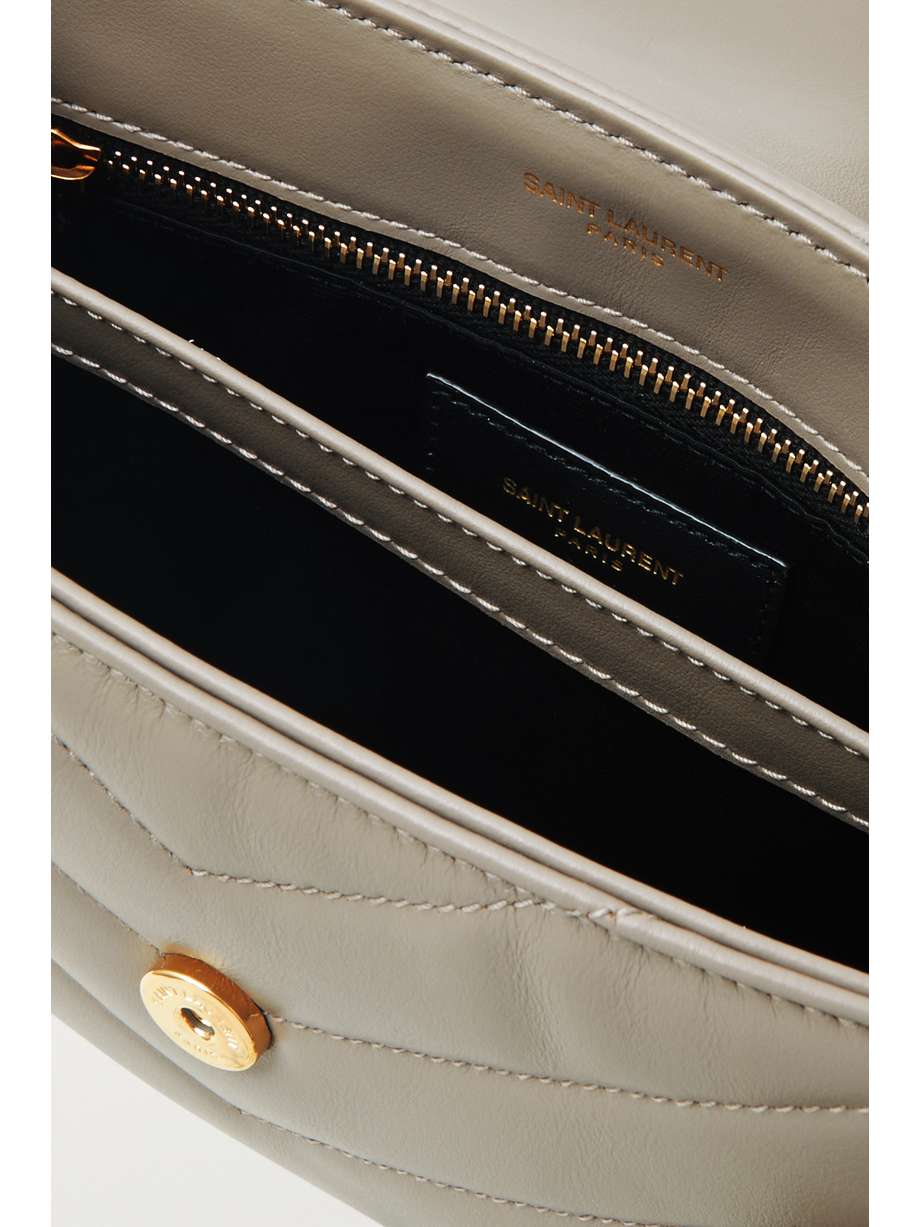 SAINT LAURENT Loulou Toy quiltedleather shoulder bag NETAPORTER