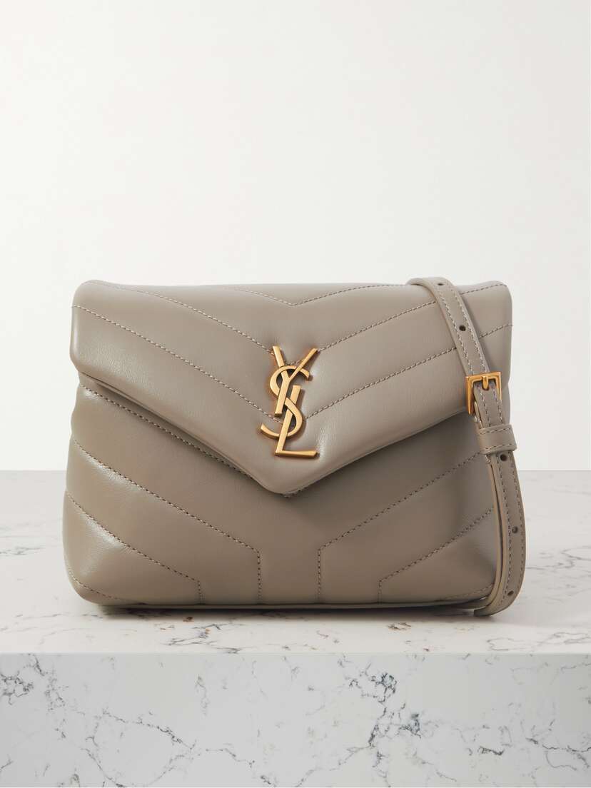 Saint Laurent Loulou Toy Quilted-leather Shoulder Bag