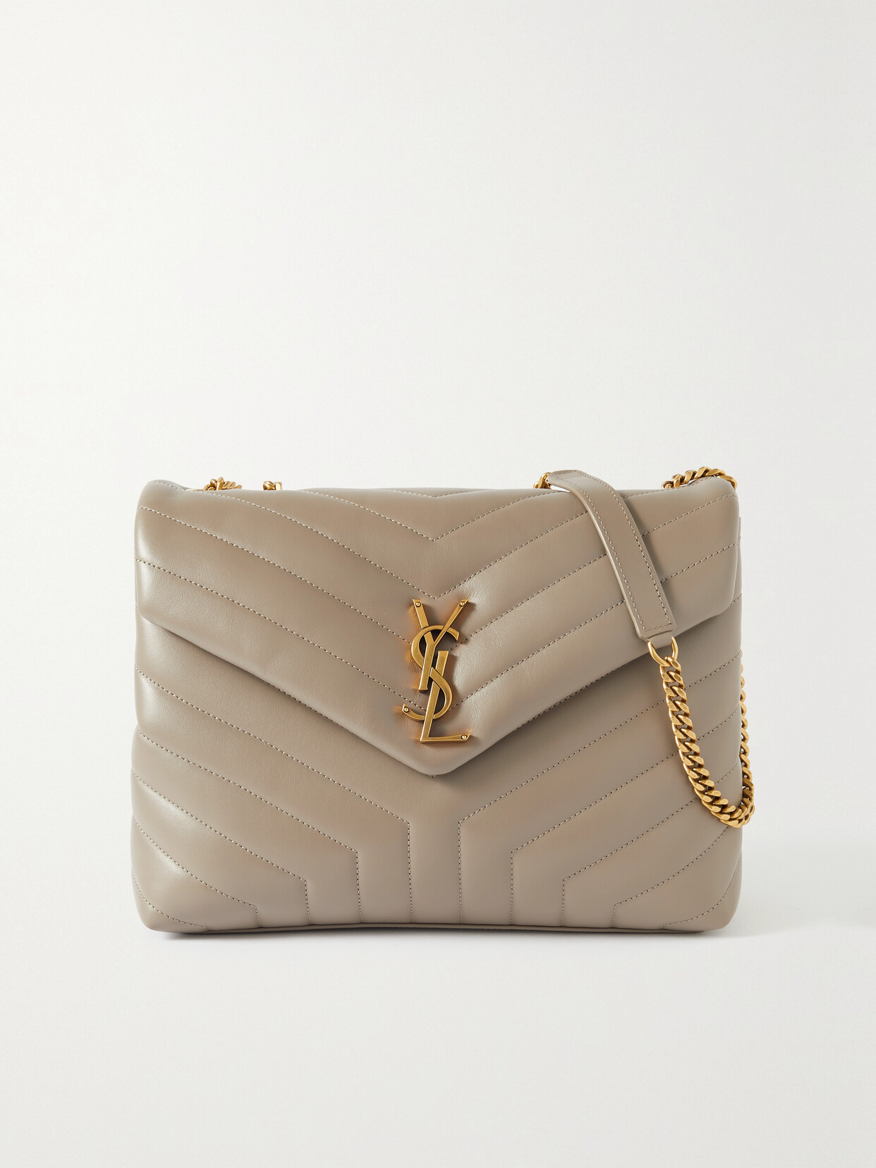 Saint Laurent Loulou Medium Quilted Leather Shoulder Bag