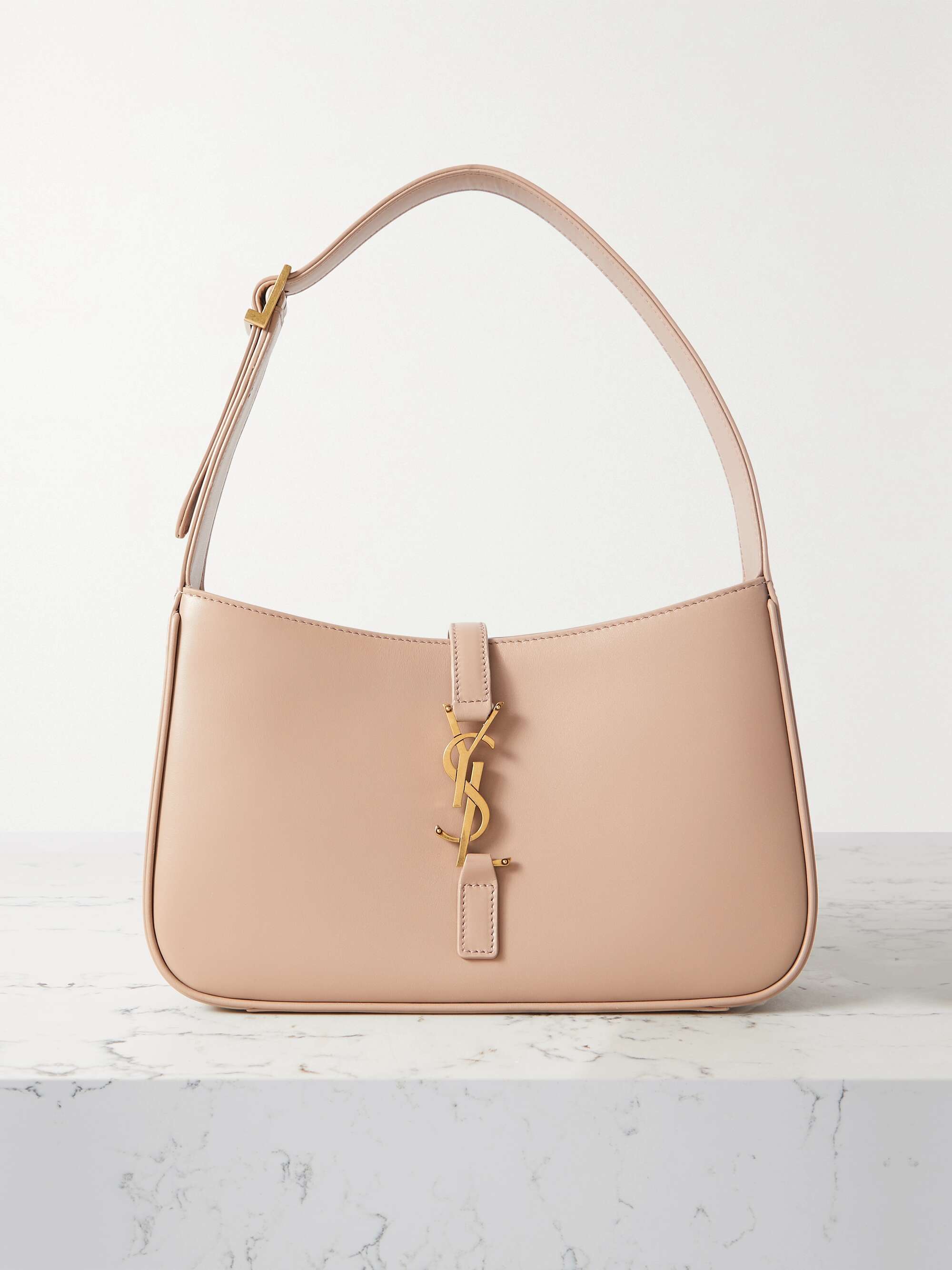 SAINT LAURENT Le 5 à 7 leather shoulder bag NETAPORTER