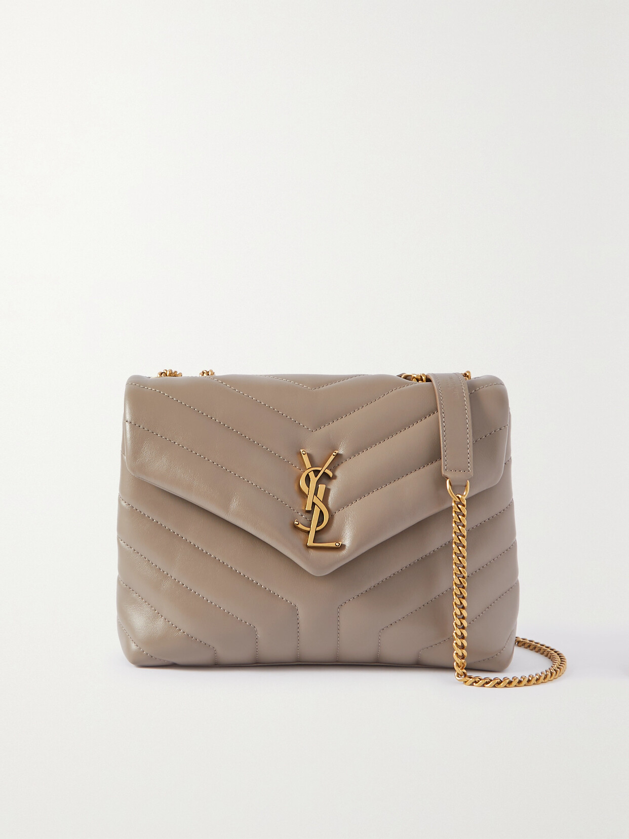 Loulou small leather shoulder bag clearance