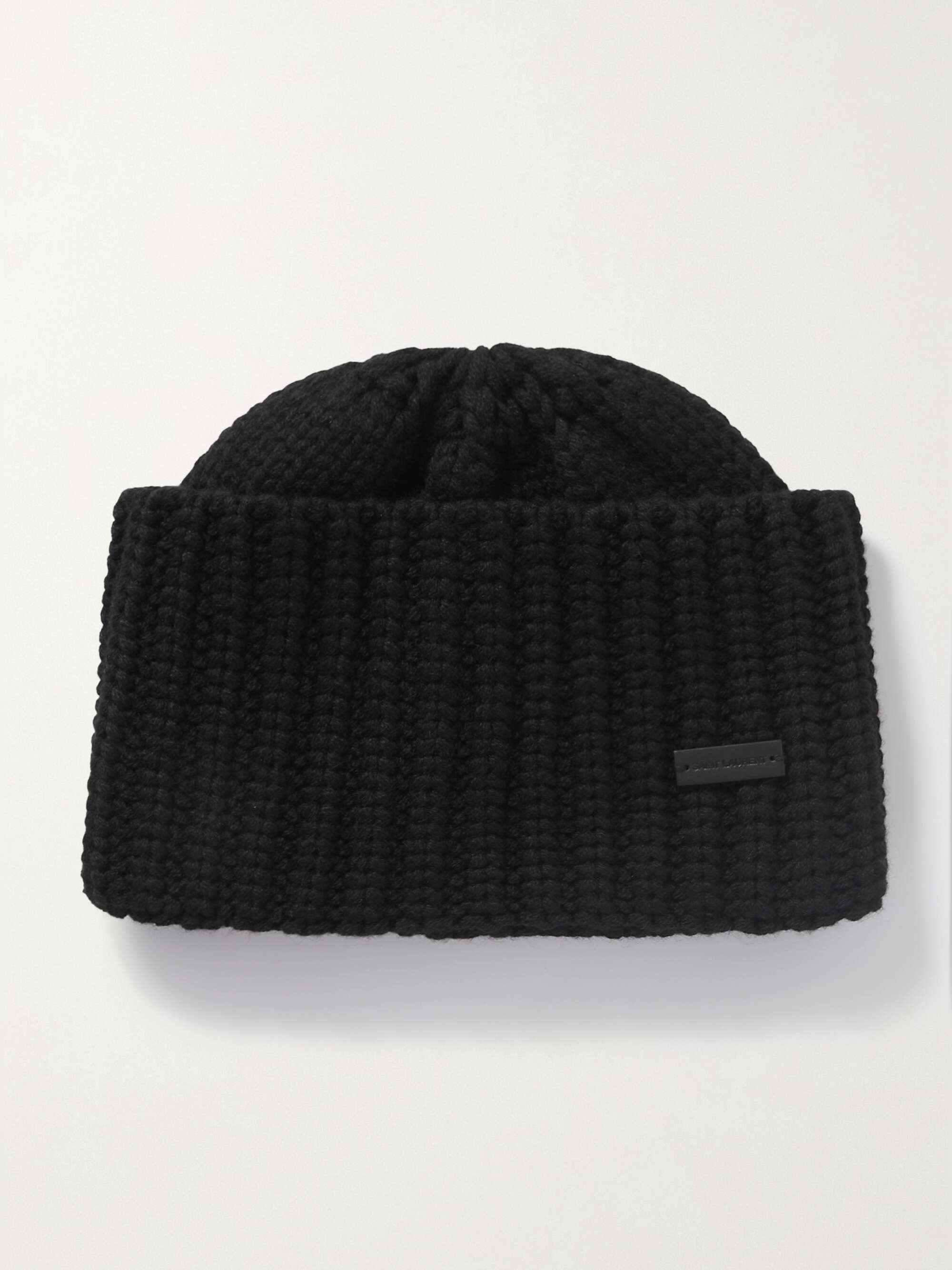 SAINT LAURENT Ribbed cashmere beanie NET-A-PORTER