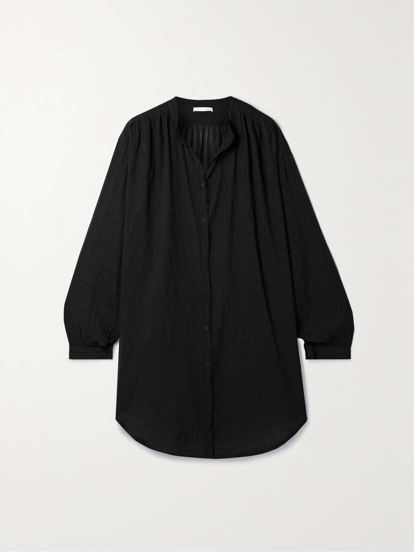 Skin Brea Oversized Cotton-voile Kaftan