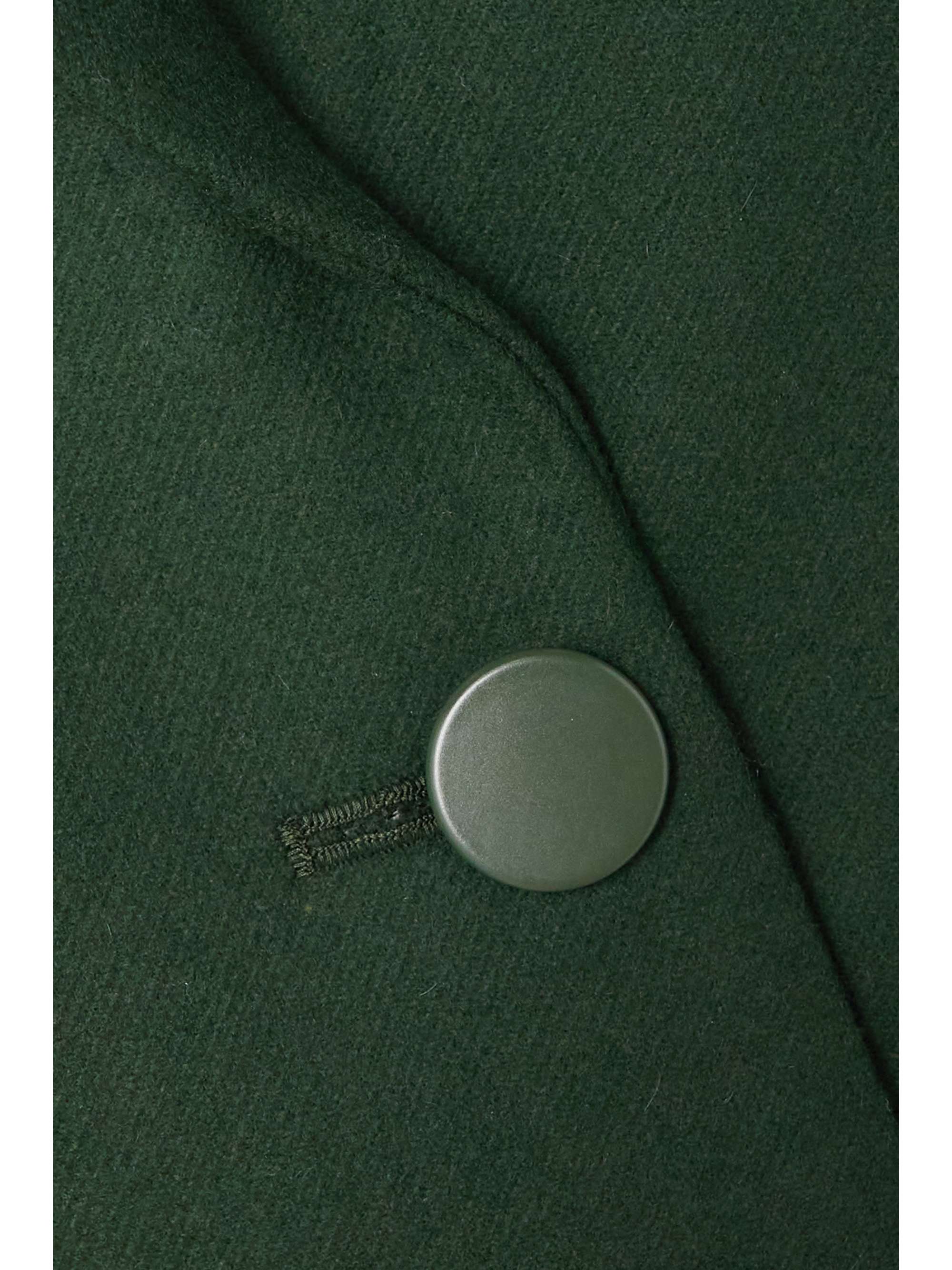 NET-A-PORTER FOR THE KING’S FOUNDATION + NET SUSTAIN wool-felt vest