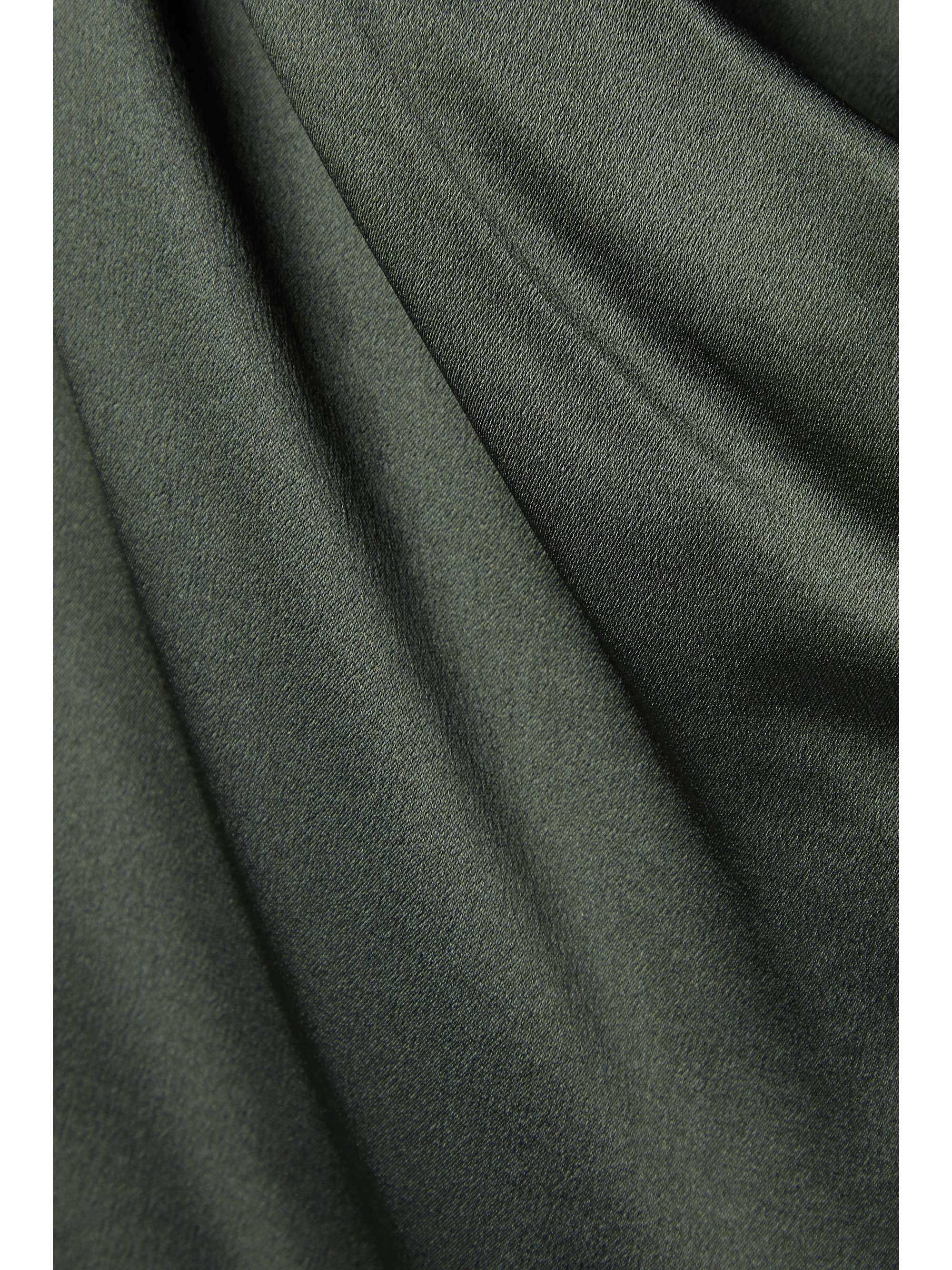 NET-A-PORTER FOR THE KING’S FOUNDATION Silk-satin wrap top