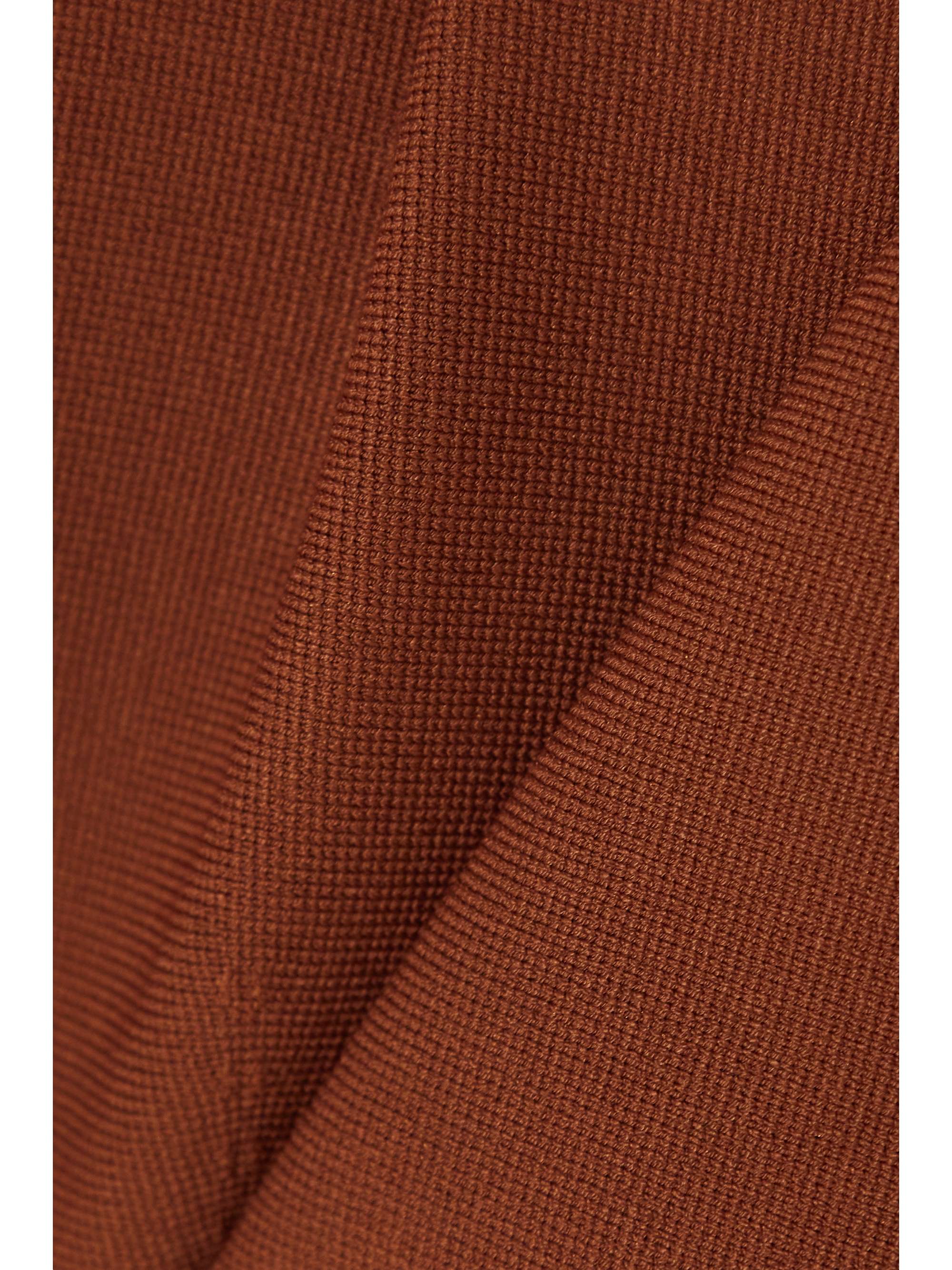 VICTORIA BECKHAM VB Body cropped stretch-knit top