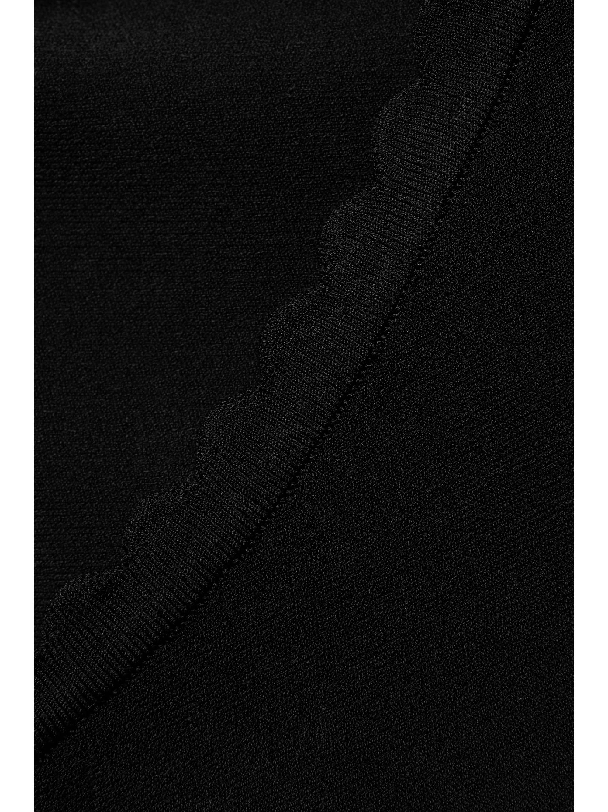 VICTORIA BECKHAM Scalloped stretch-jersey thong bodysuit