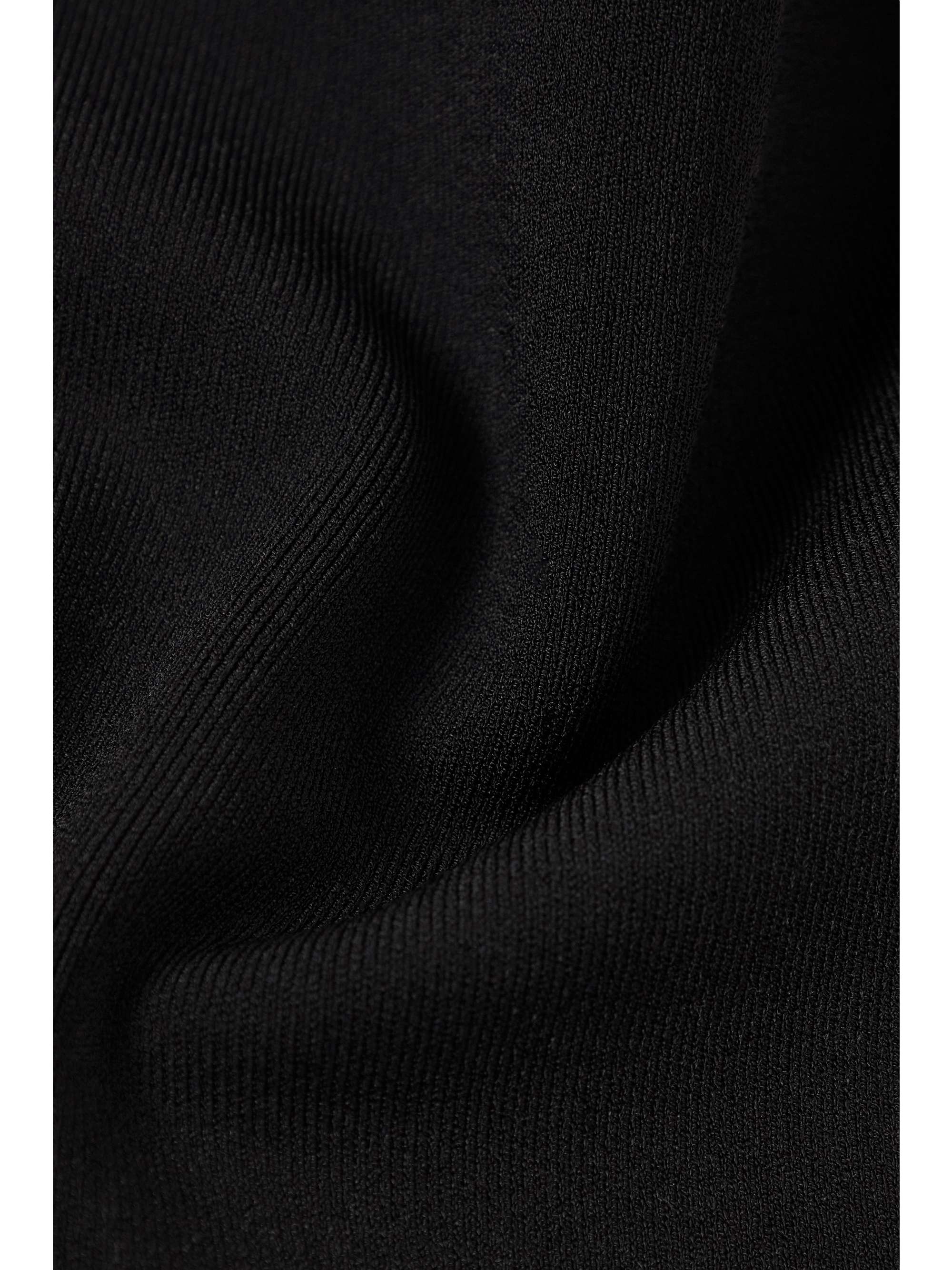 VICTORIA BECKHAM VB Body one-shoulder metallic Lurex midi dress
