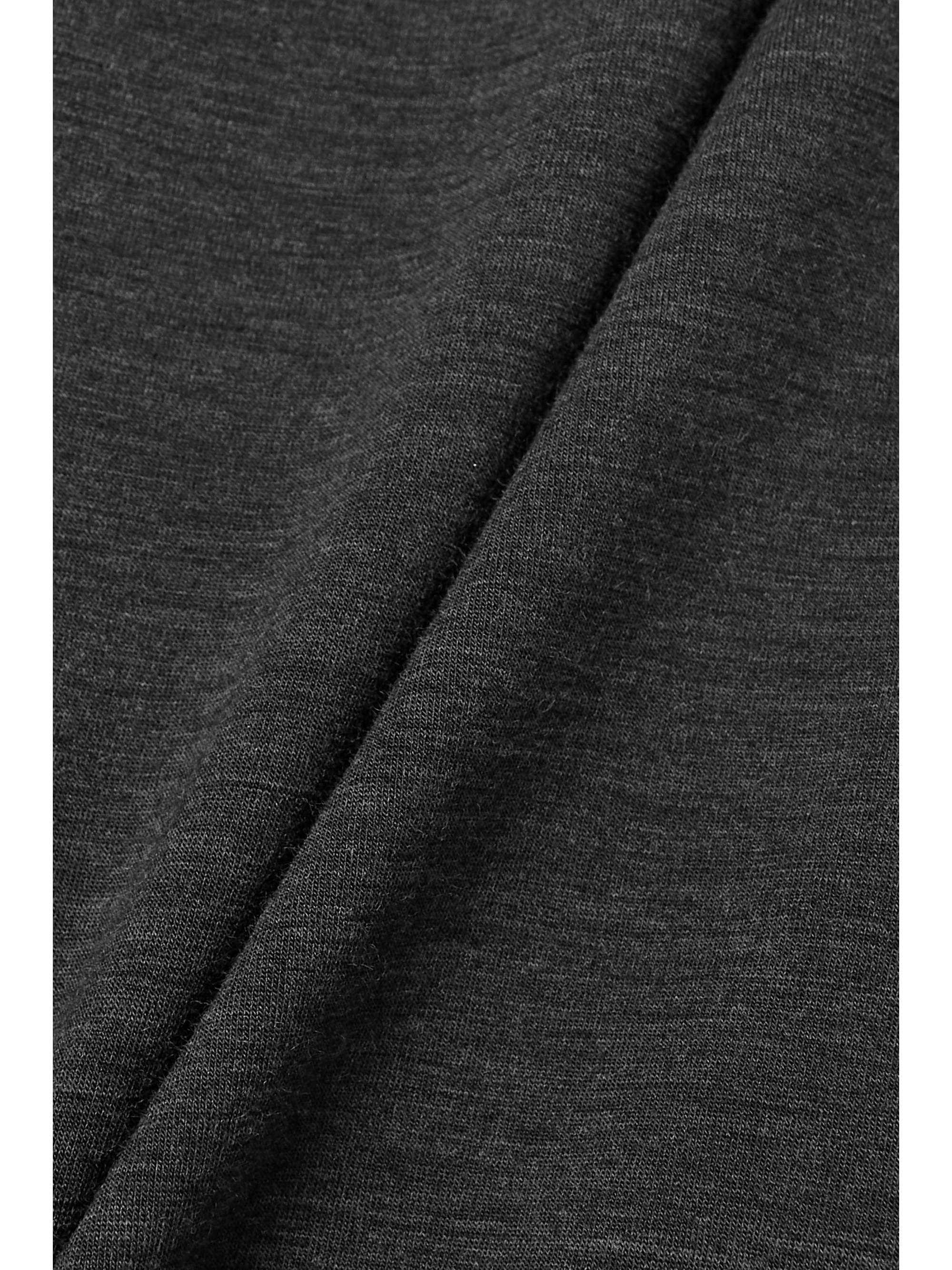 BRUNELLO CUCINELLI Stretch-wool jersey midi skirt