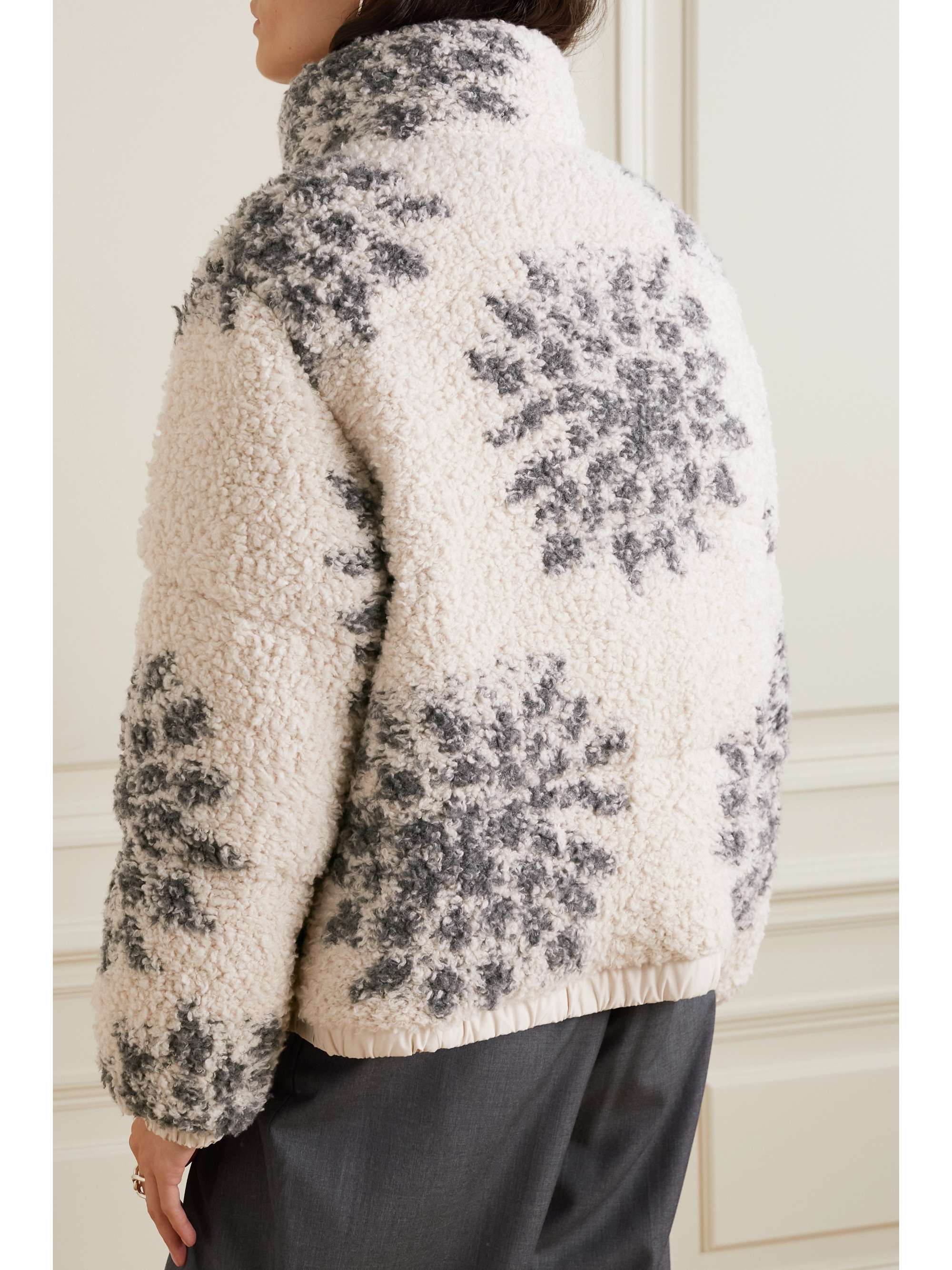 BRUNELLO CUCINELLI Cashmere-blend bouclé-jacquard down jacket