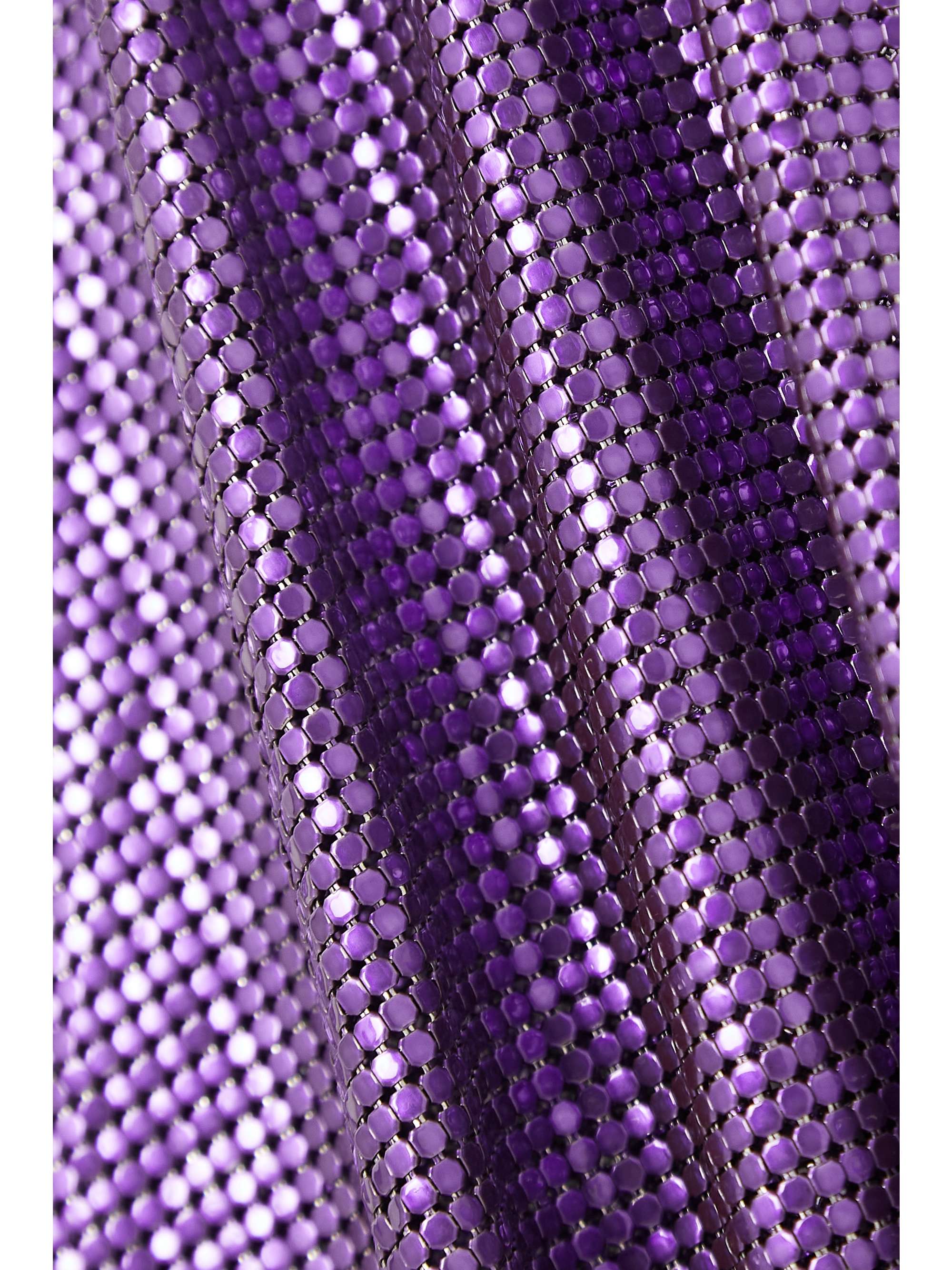 Pink Amira cutout chainmail mini dress FANNIE SCHIAVONI NETAPORTER