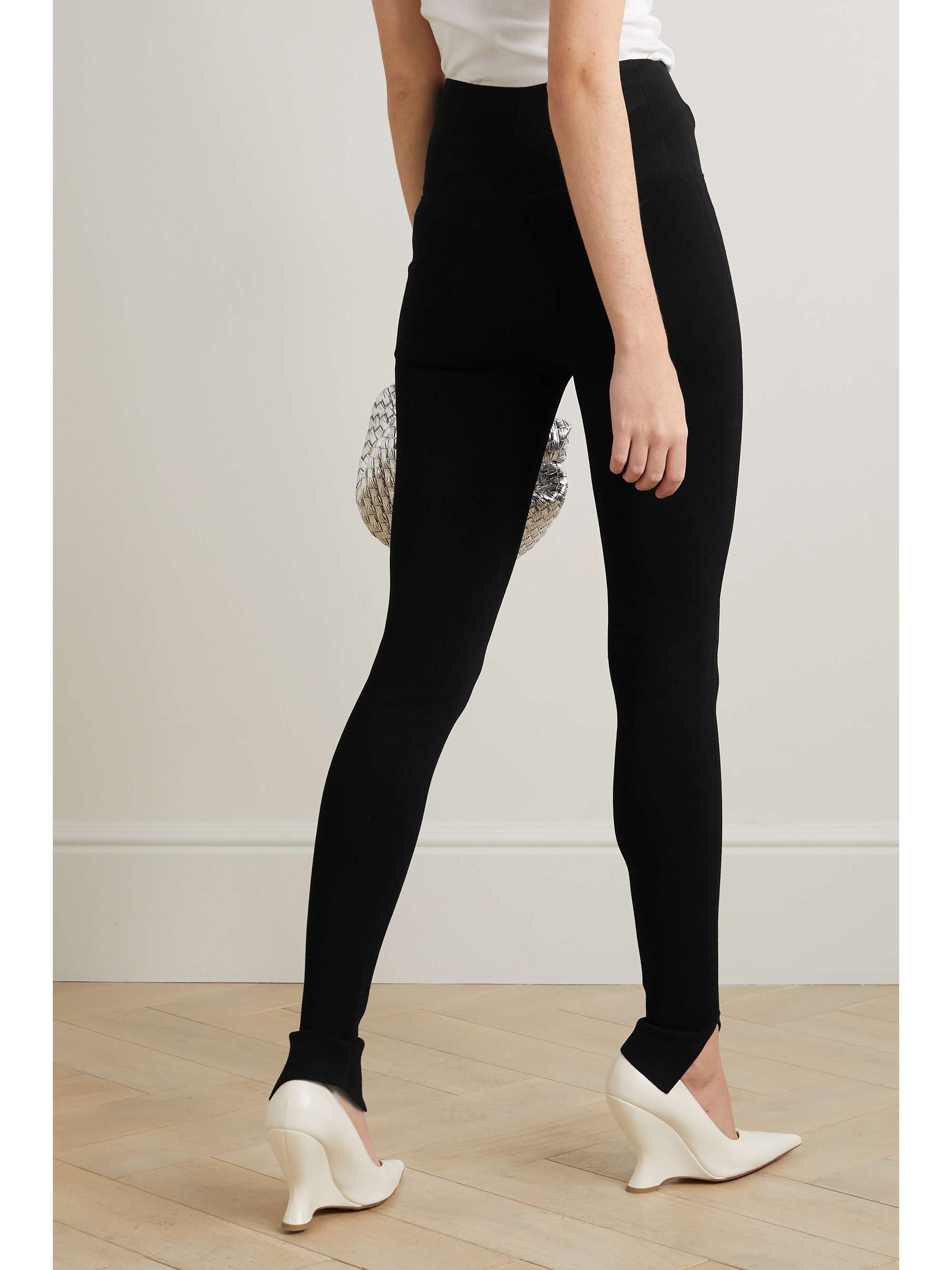 GALVAN Venus stretch-knit leggings
