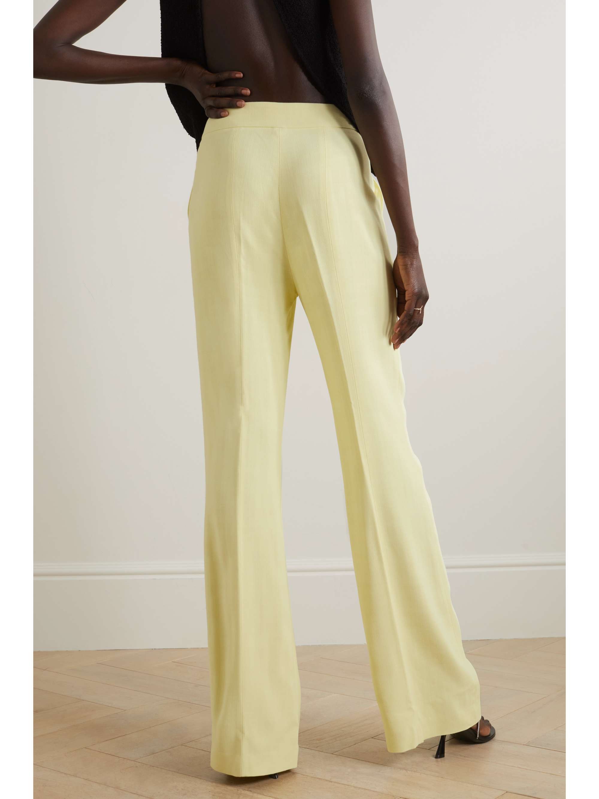 GALVAN Woven wide-leg pants