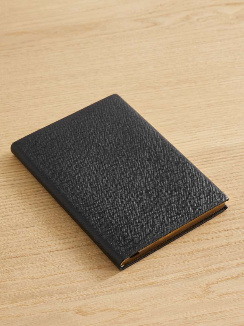 Smythson Soho Panama Textured-leather Notebook | Thumbnail 4 Smythson Soho Panama Textured-leather Notebook | Thumbnail 4
