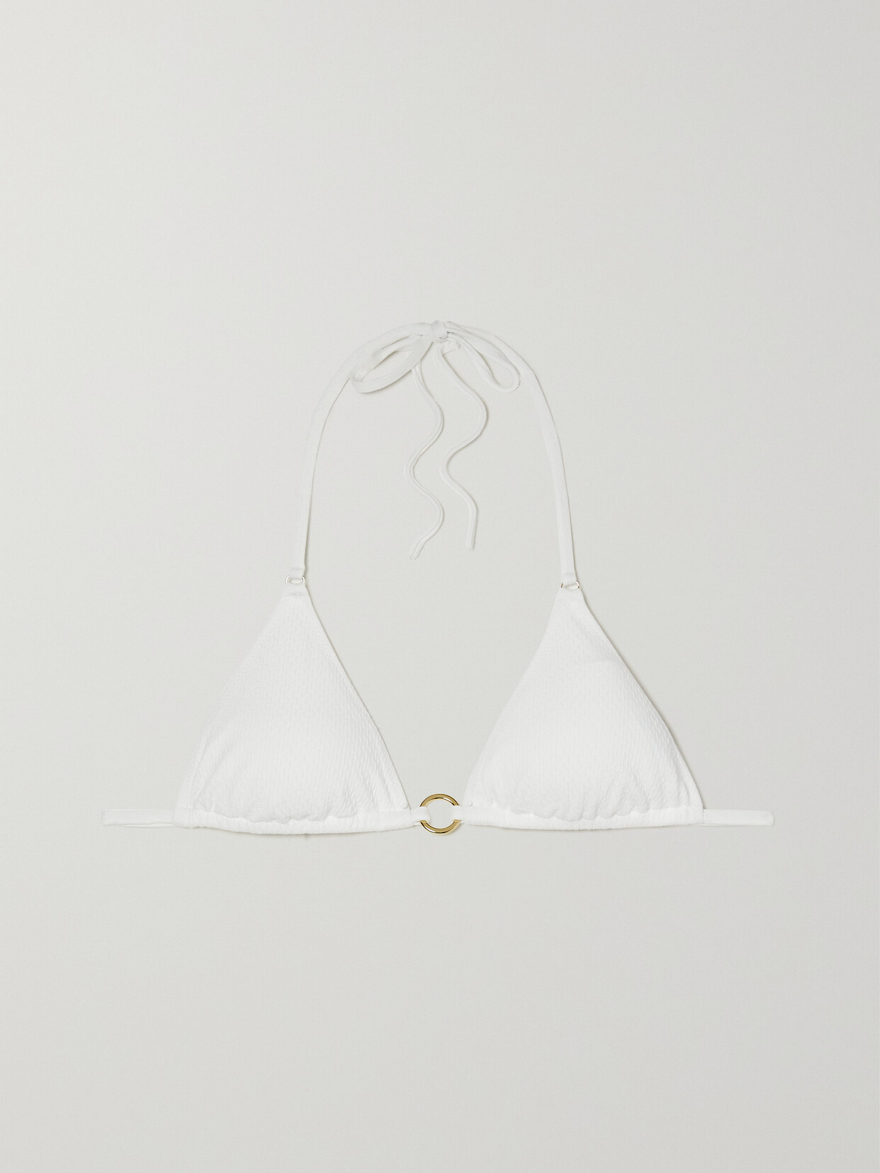 Melissa Odabash - Venice Textured Bikini Top - White