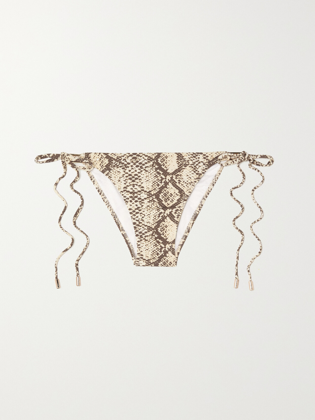 Melissa Odabash Cancun Snake-print Bikini Briefs - Animal print