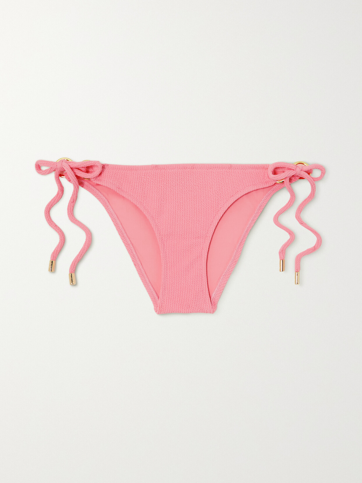 Melissa Odabash - Tortola Seersucker Bikini Briefs - Pink