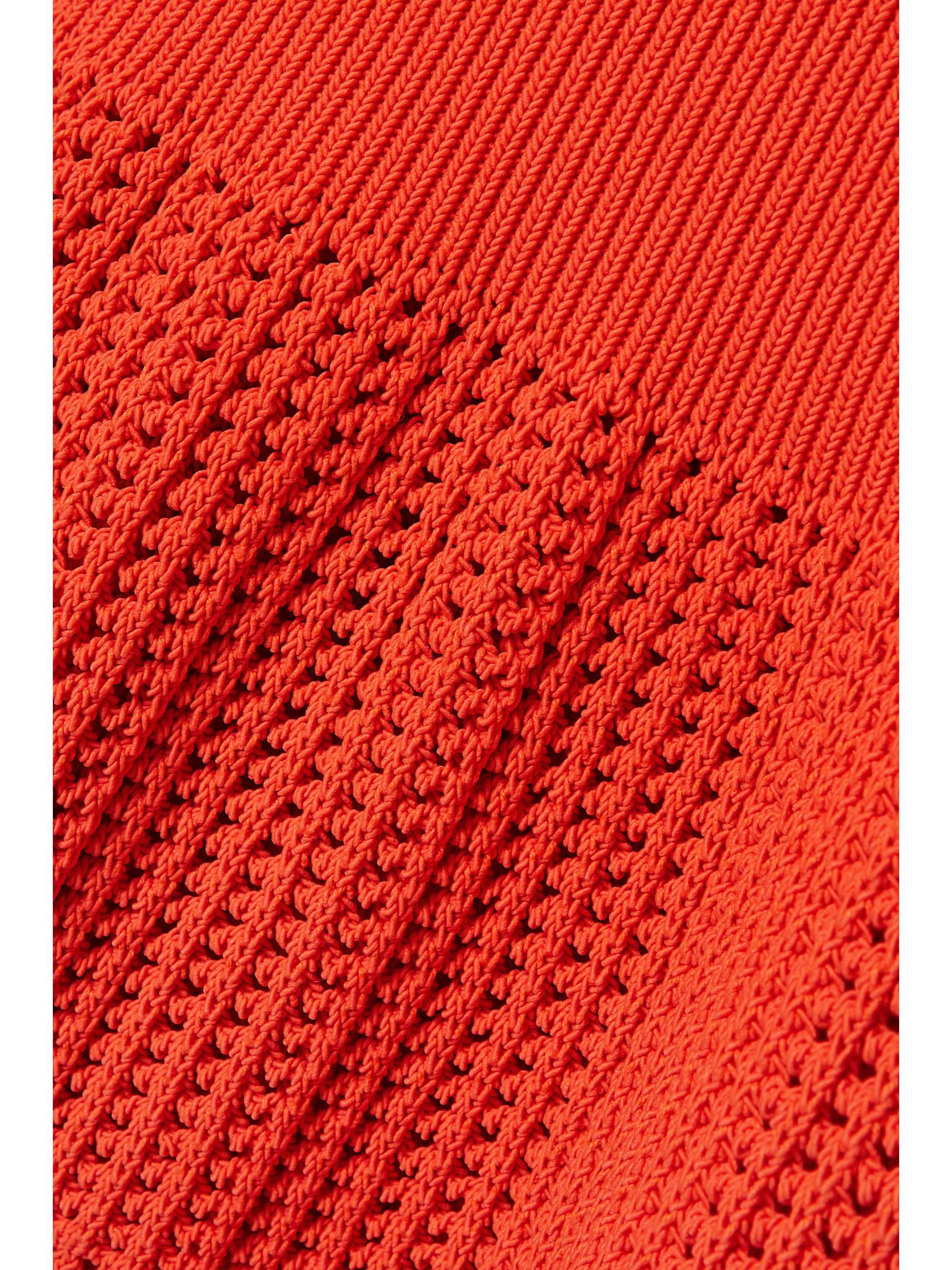 JASON WU Crocheted cotton-blend midi dress