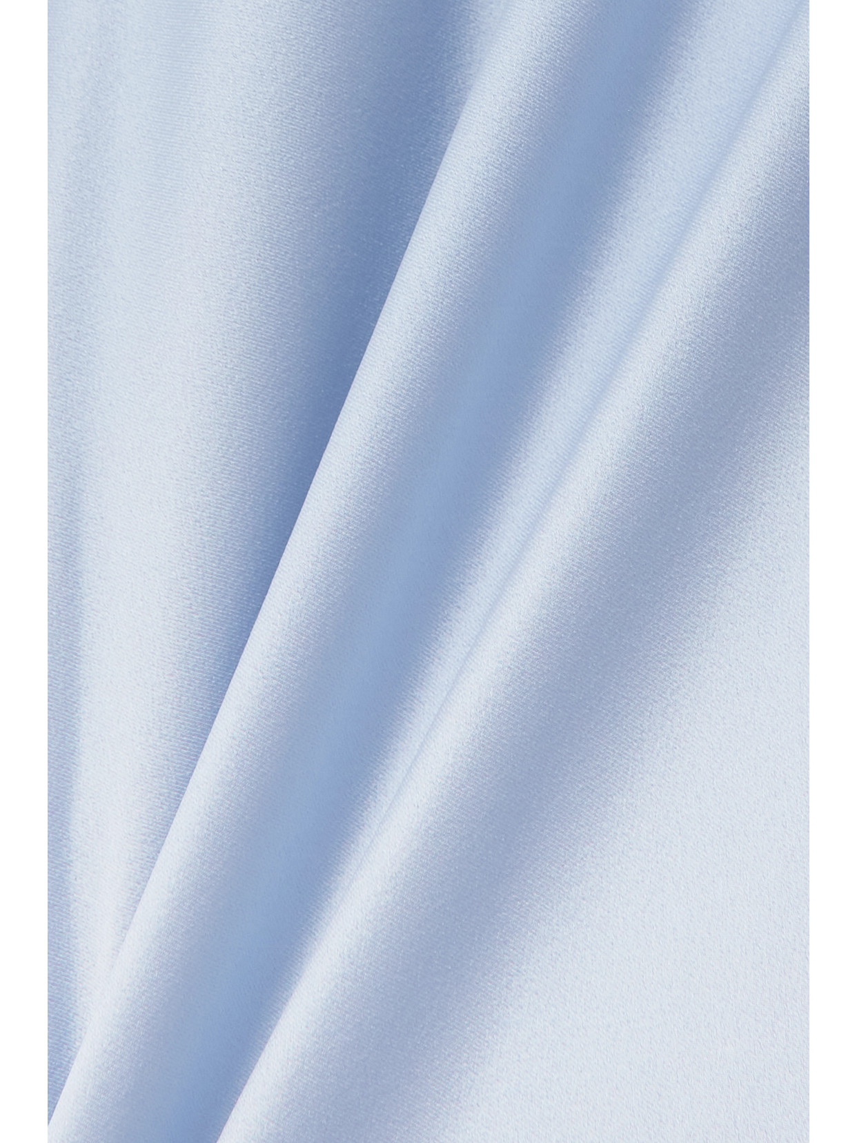 Lapointe Satin Midi Dress In Blue