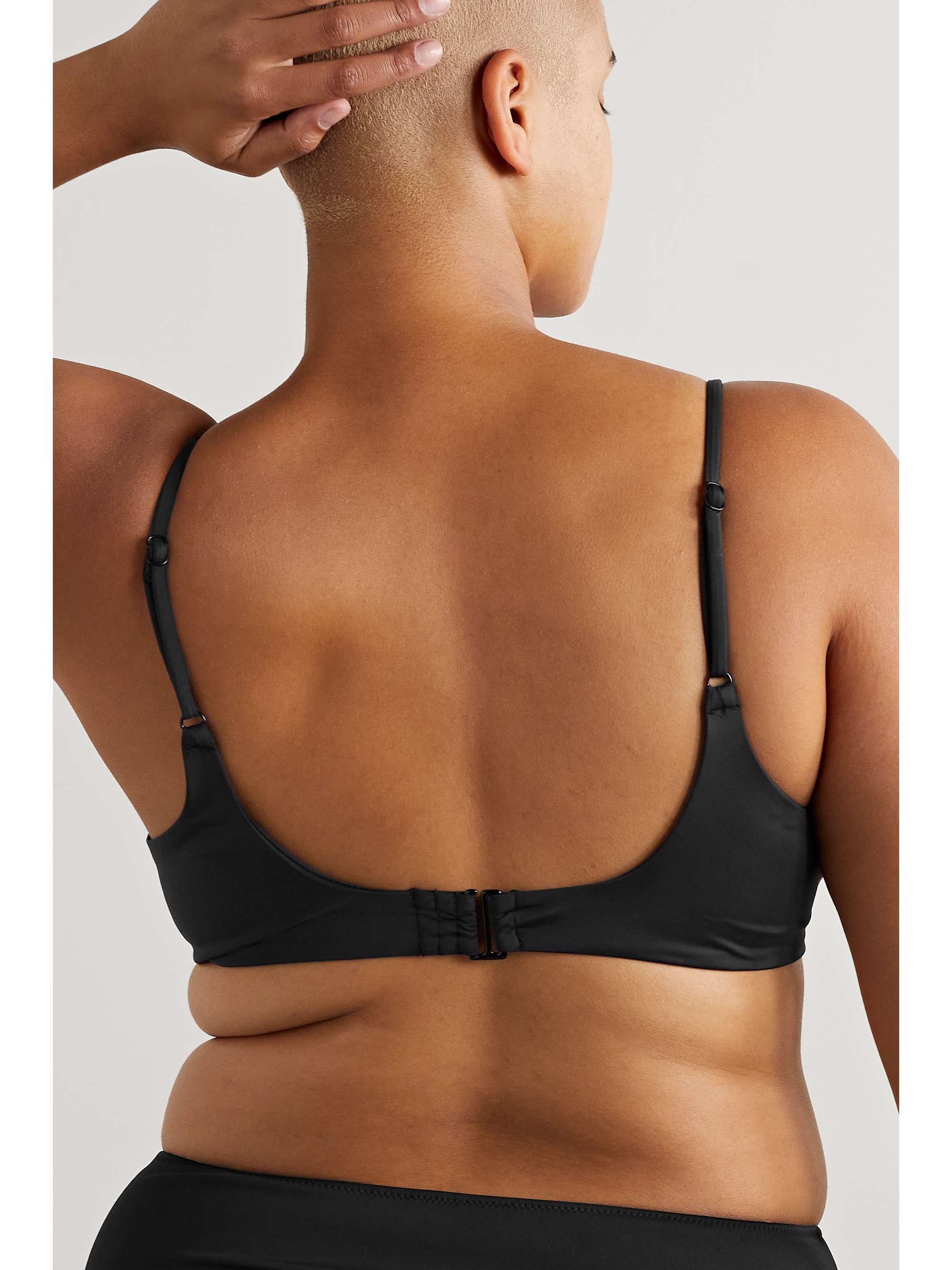 GOOD AMERICAN Showoff Curve underwired bikini top