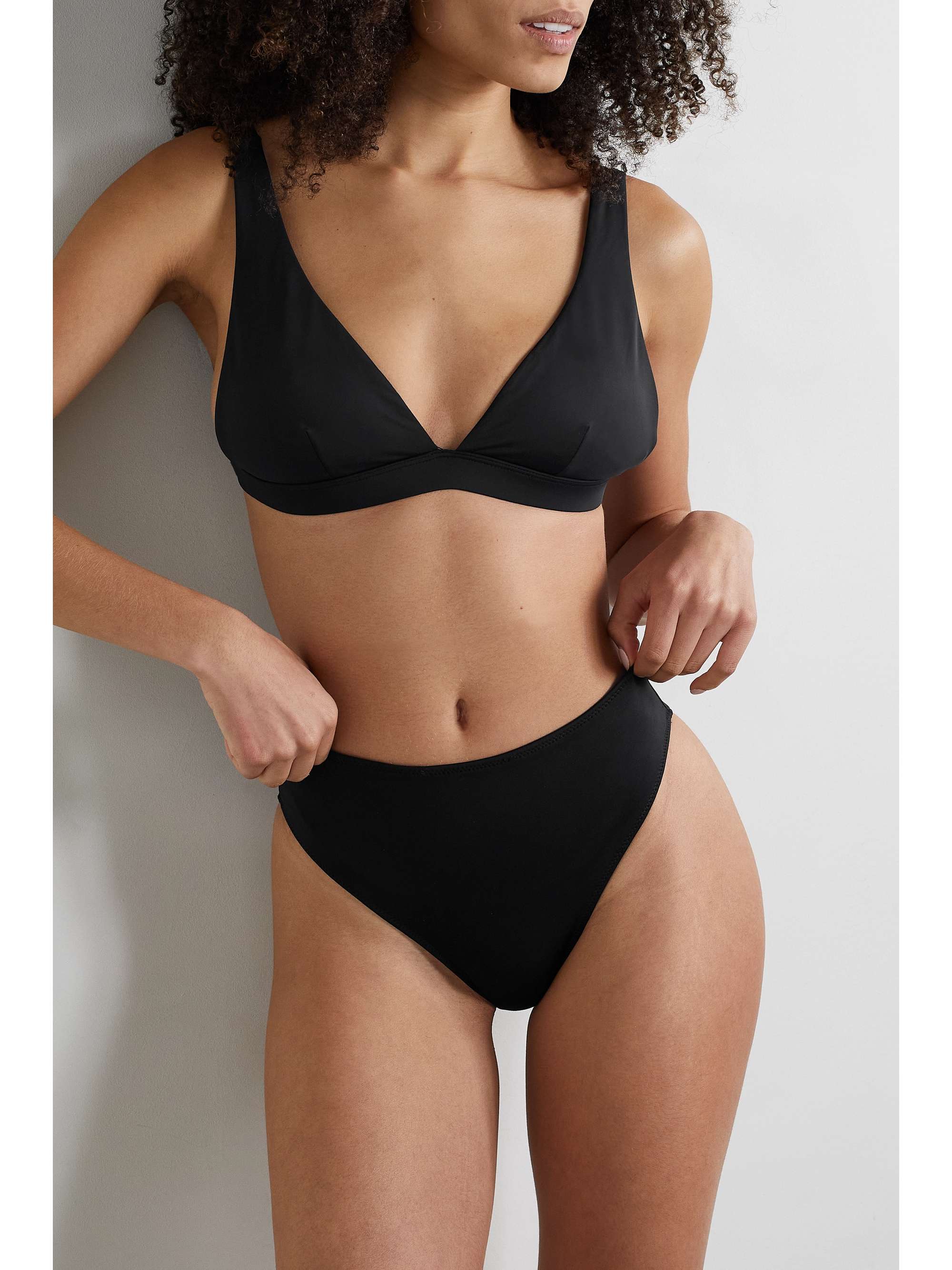 GOOD AMERICAN Sexy Boost triangle bikini top | NET-A-PORTER