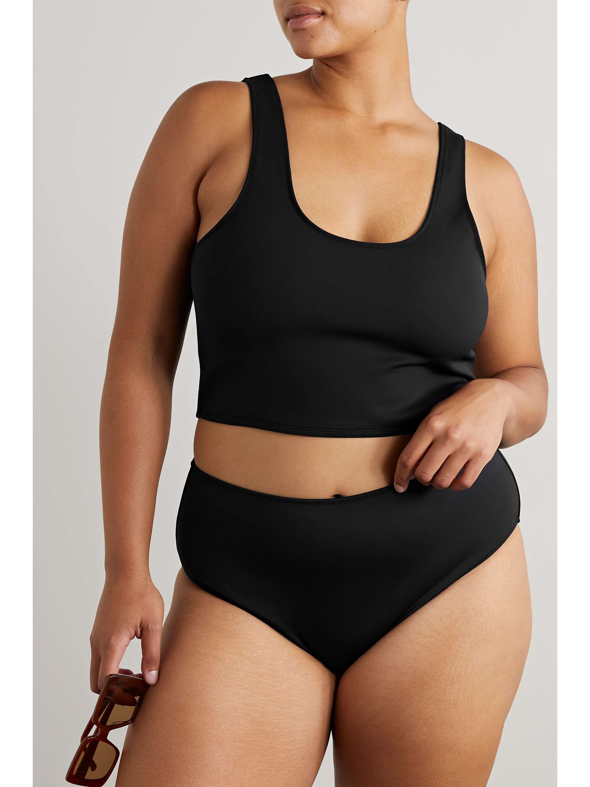 GOOD AMERICAN Good Compression stretch-scuba bikini briefs