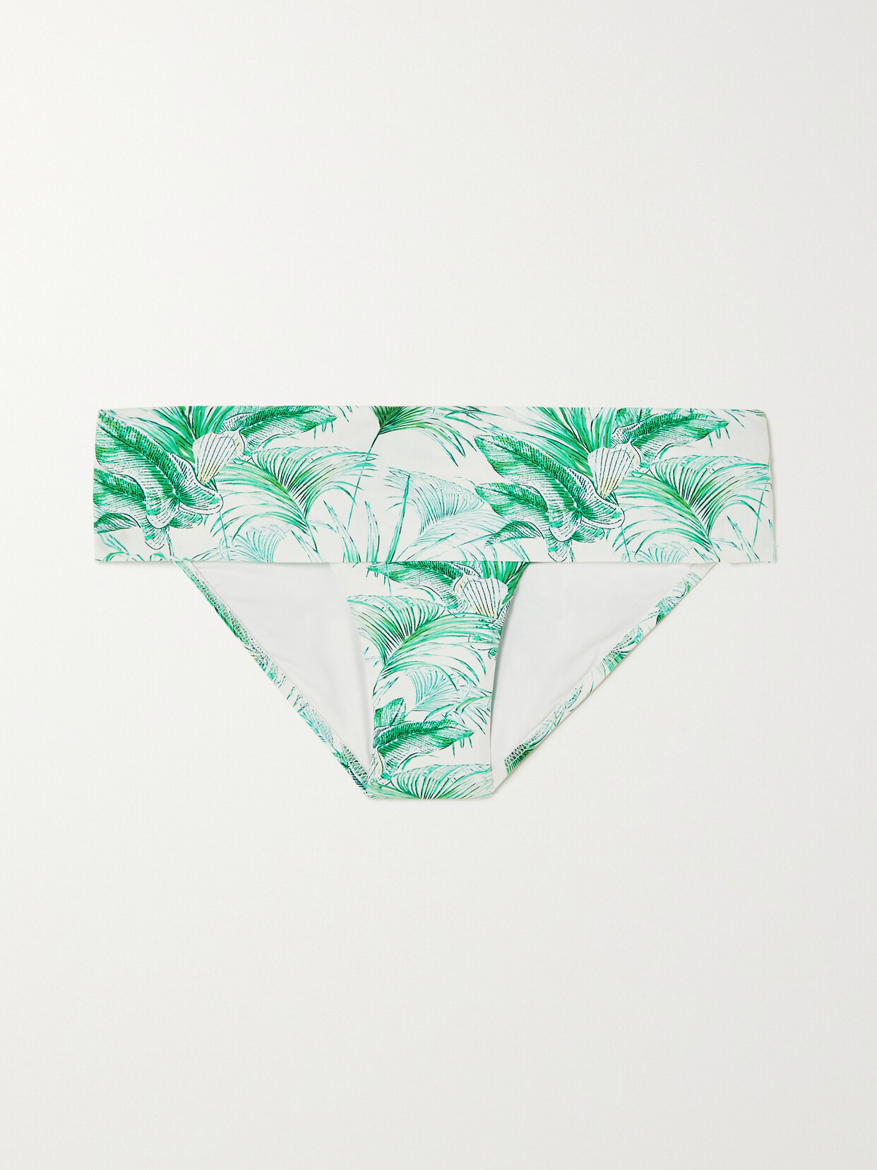 Melissa Odabash Provence Printed Bikini Briefs - Green