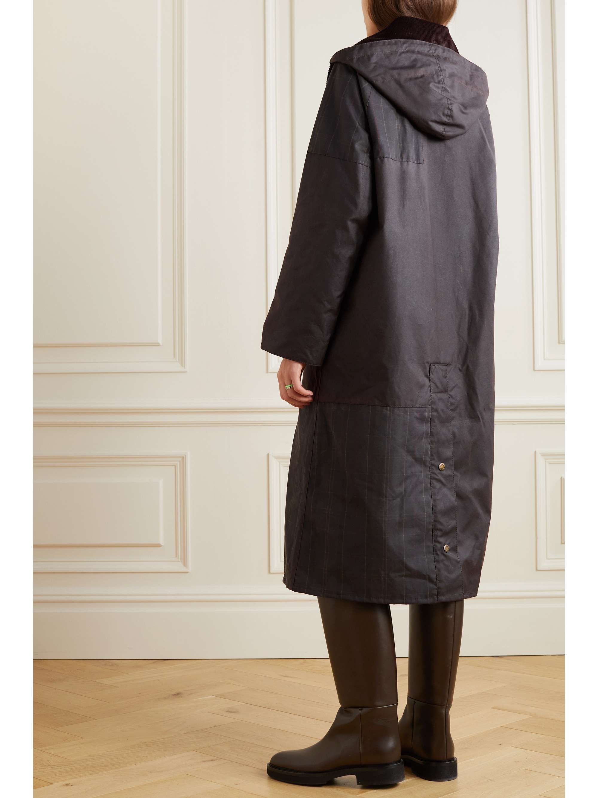 waxed-cotton coat | BARBOUR 