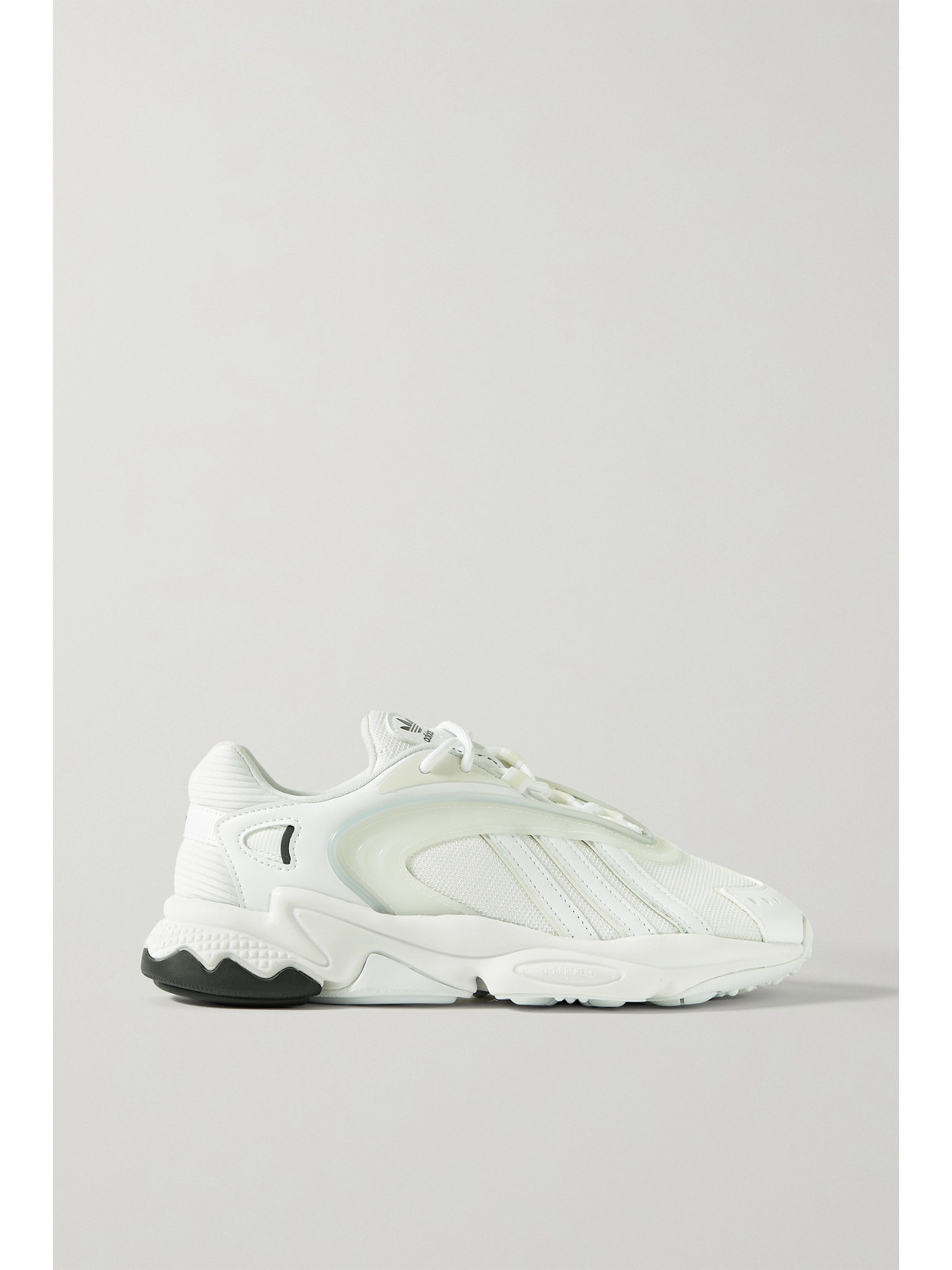 adidas Originals - Oztral Rubber And Leather-trimmed Mesh Sneakers - White