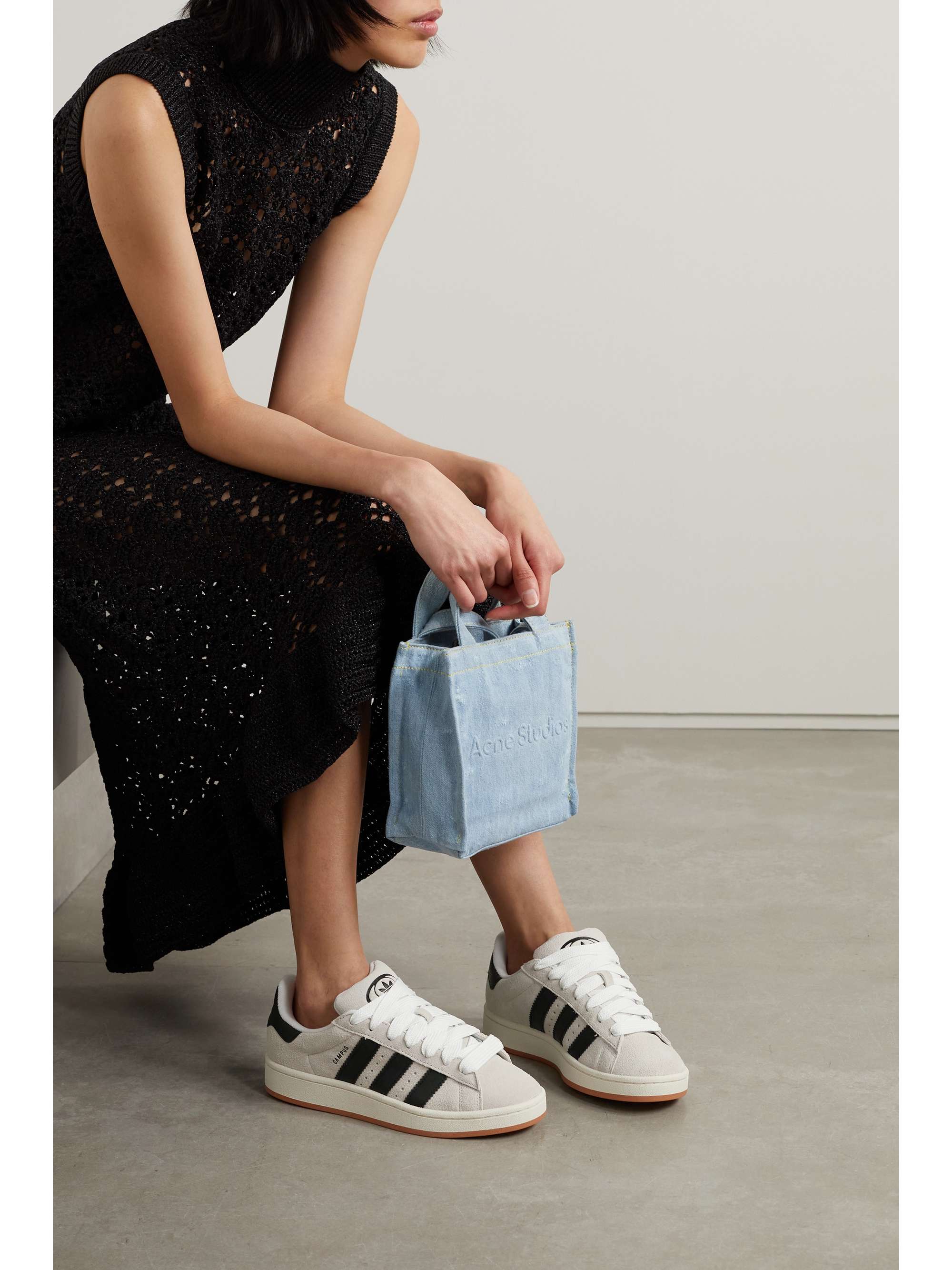 ADIDAS ORIGINALS Campus 00s leather-trimmed sneakers | NET-A-PORTER