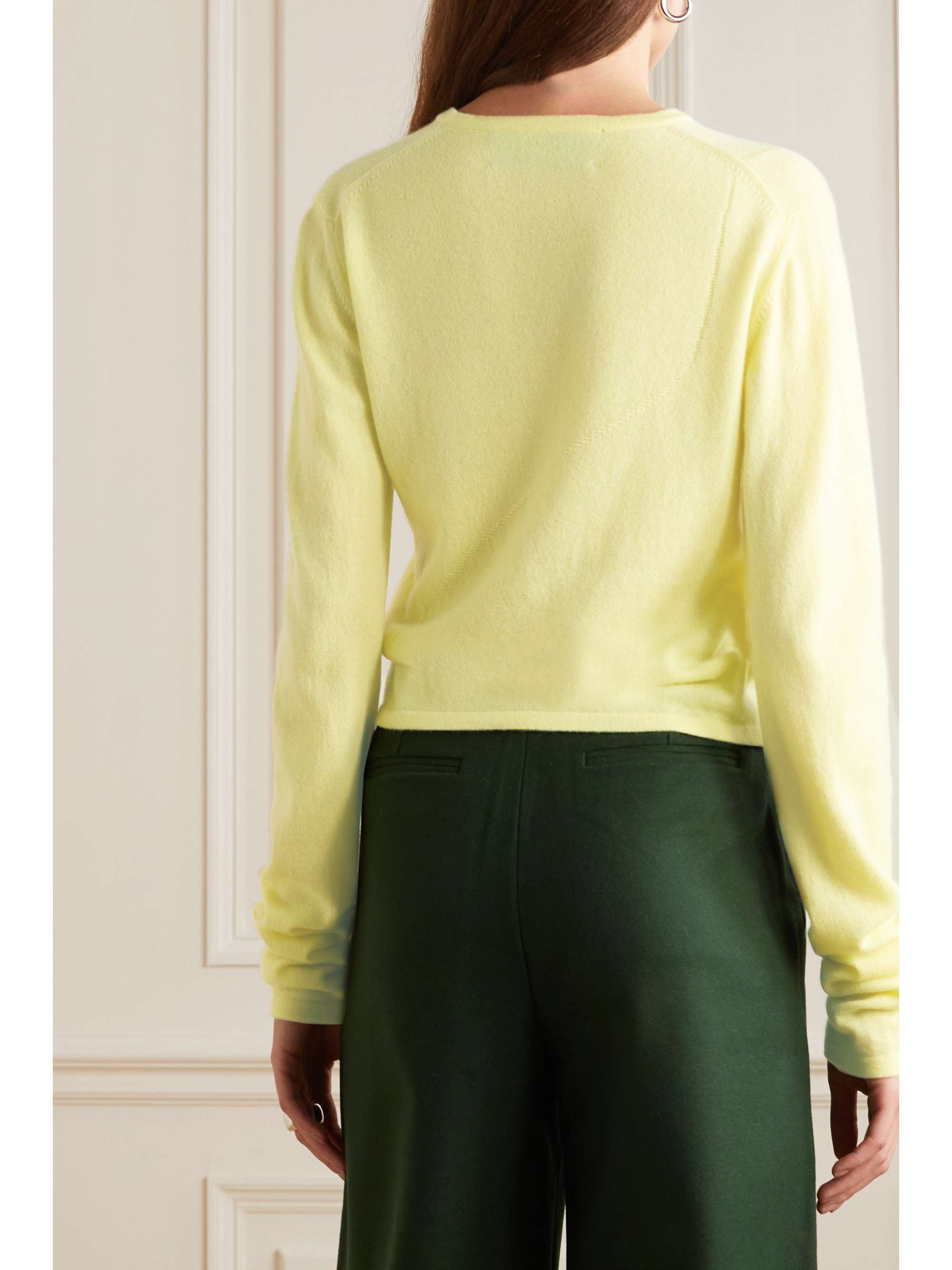 NET-A-PORTER FOR THE KING’S FOUNDATION + NET SUSTAIN cashmere sweater
