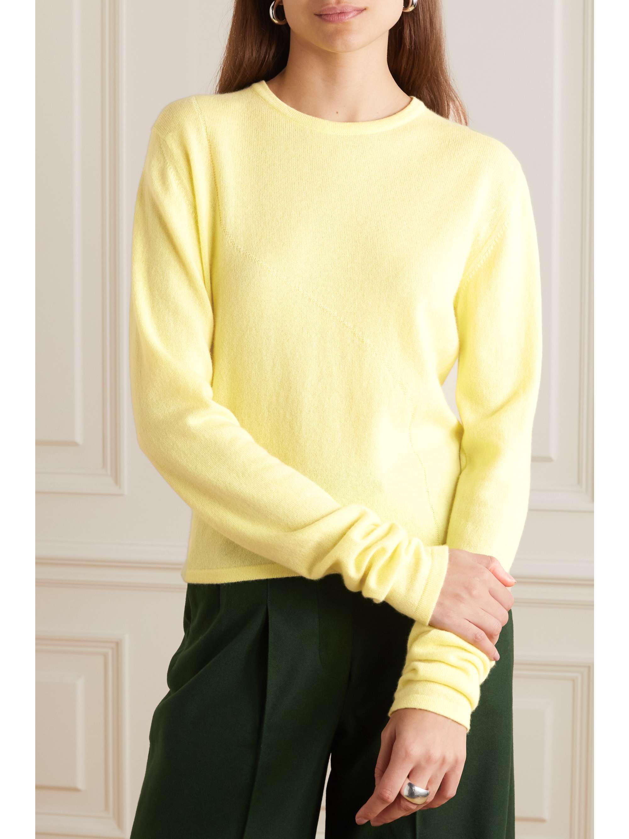 NET-A-PORTER FOR THE KING’S FOUNDATION + NET SUSTAIN cashmere sweater