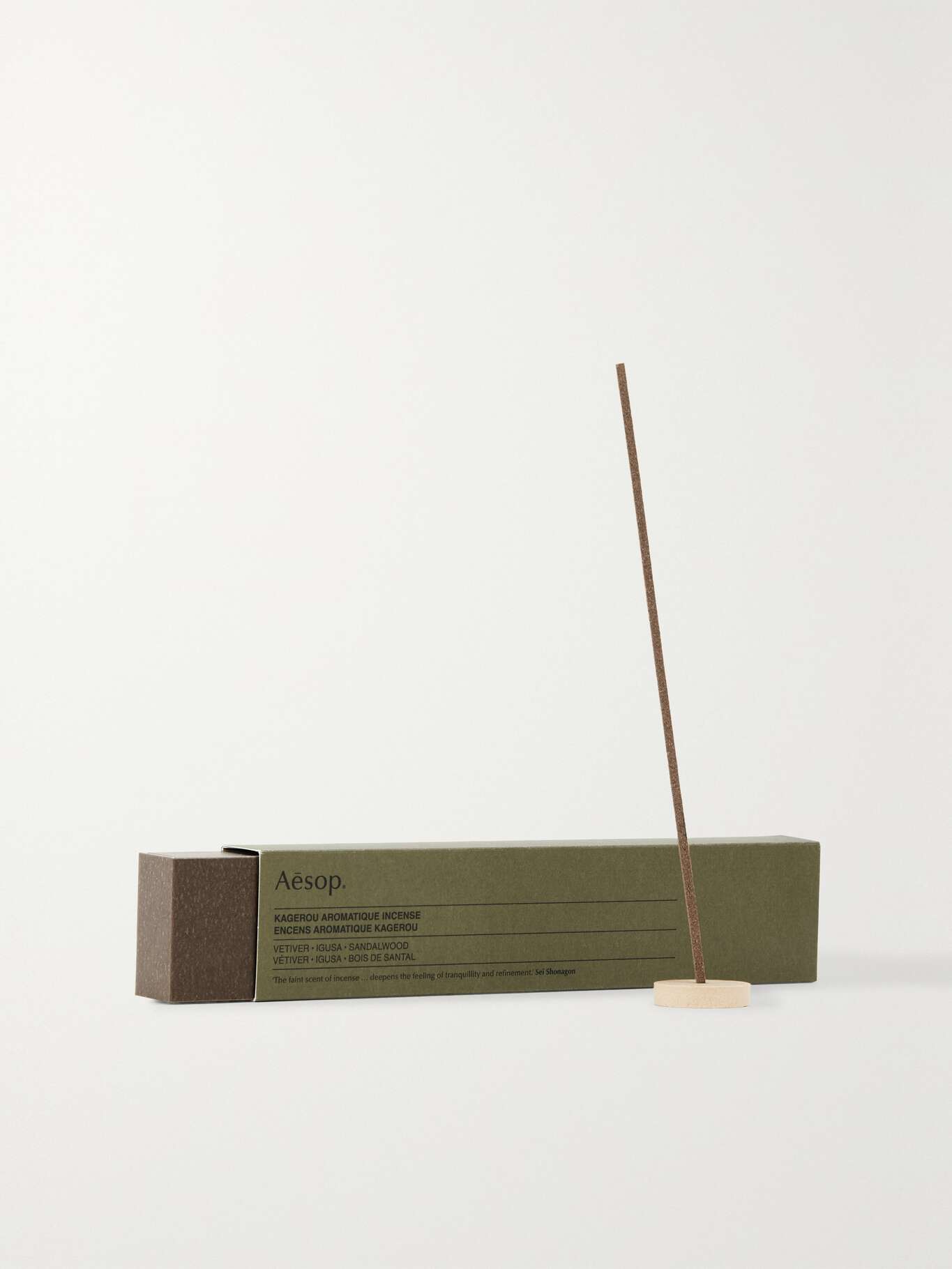 AESOP Pumice incense burner Kagerou Aromatique (33 sticks) NETAPORTER