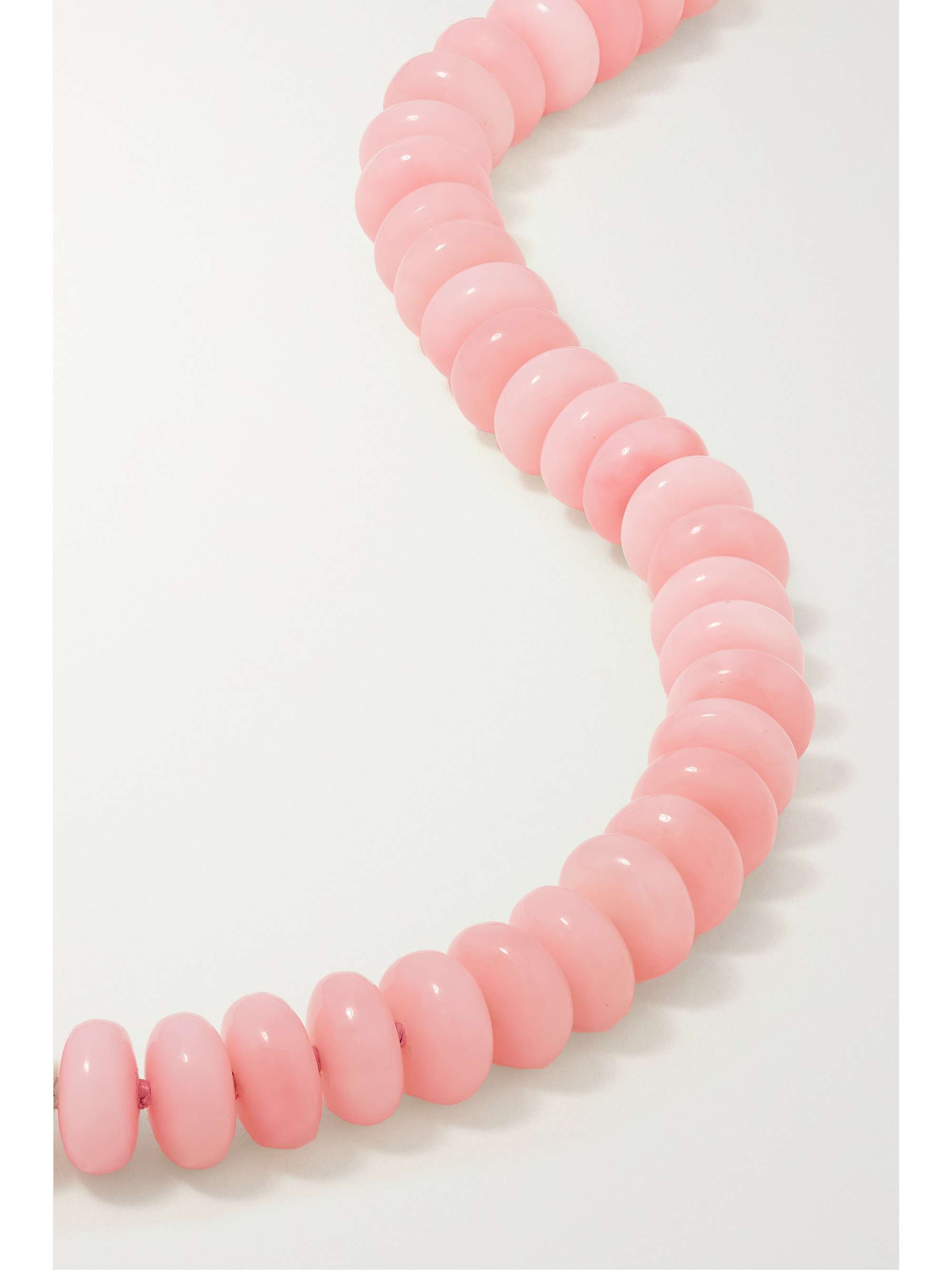 IRENE NEUWIRTH Candy 18-karat gold chrysoprase necklace