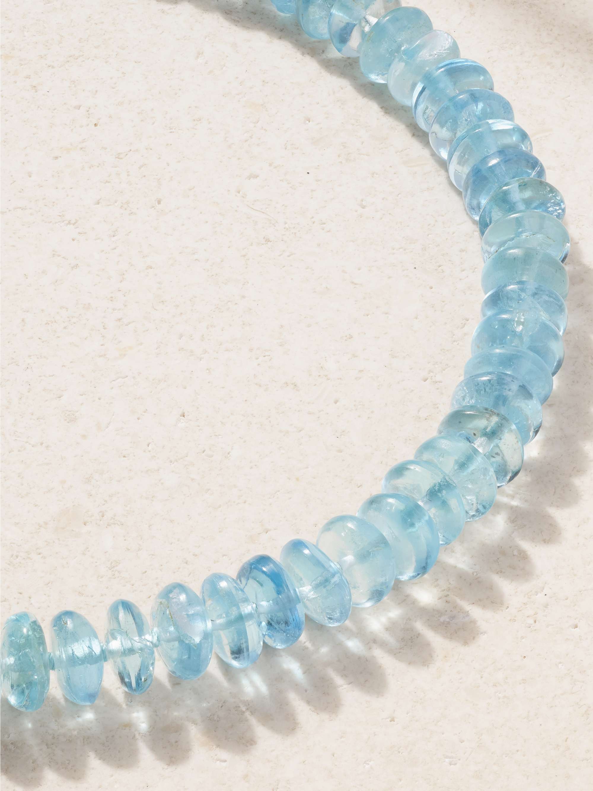 IRENE NEUWIRTH Candy 18-karat gold chrysoprase necklace