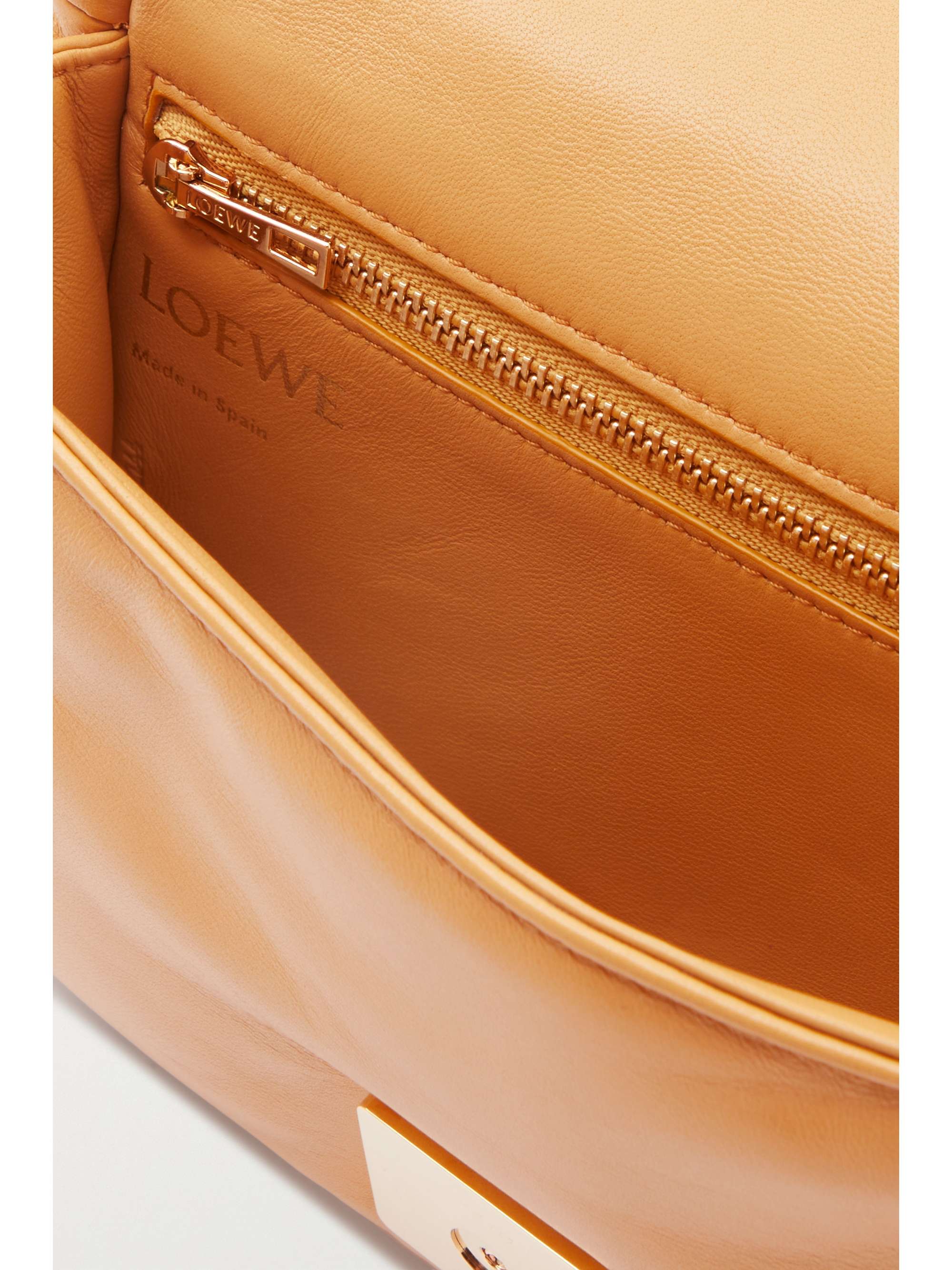 LOEWE Puffer Goya mini embellished padded leather down shoulder bag