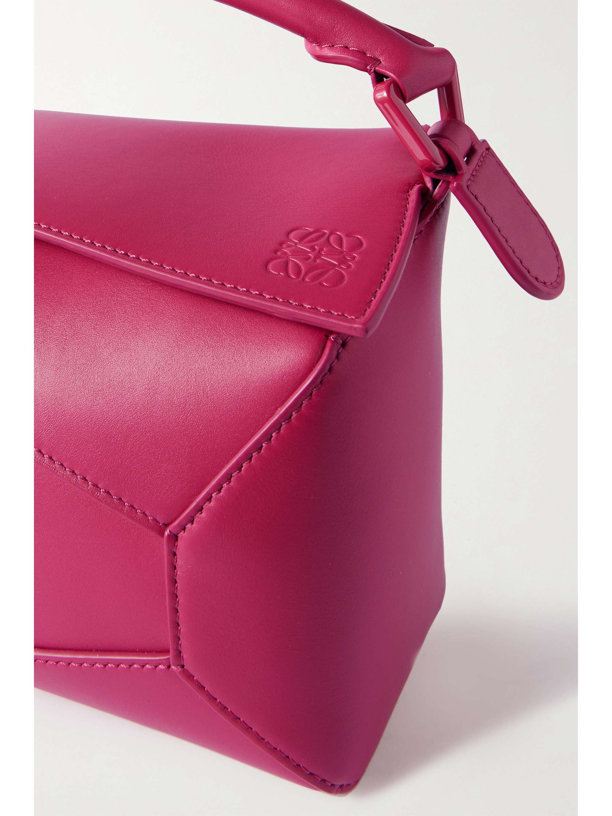 LOEWE Puzzle Edge small leather shoulder bag