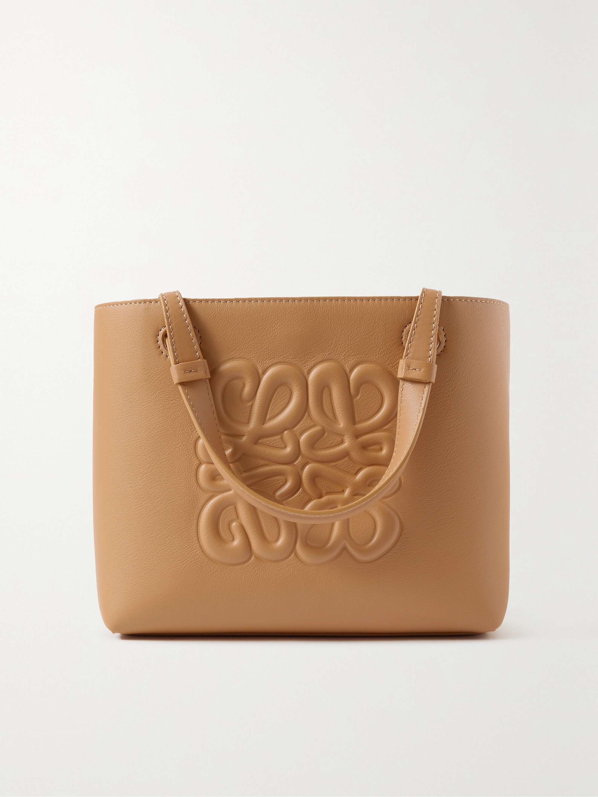 LOEWE Anagram Leather Tote Bag - Farfetch