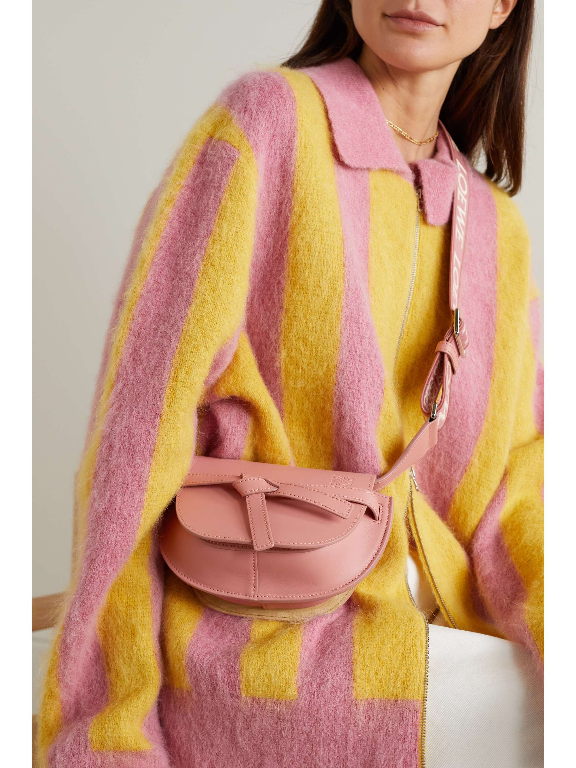 LOEWE Gate Dual mini leather shoulder bag