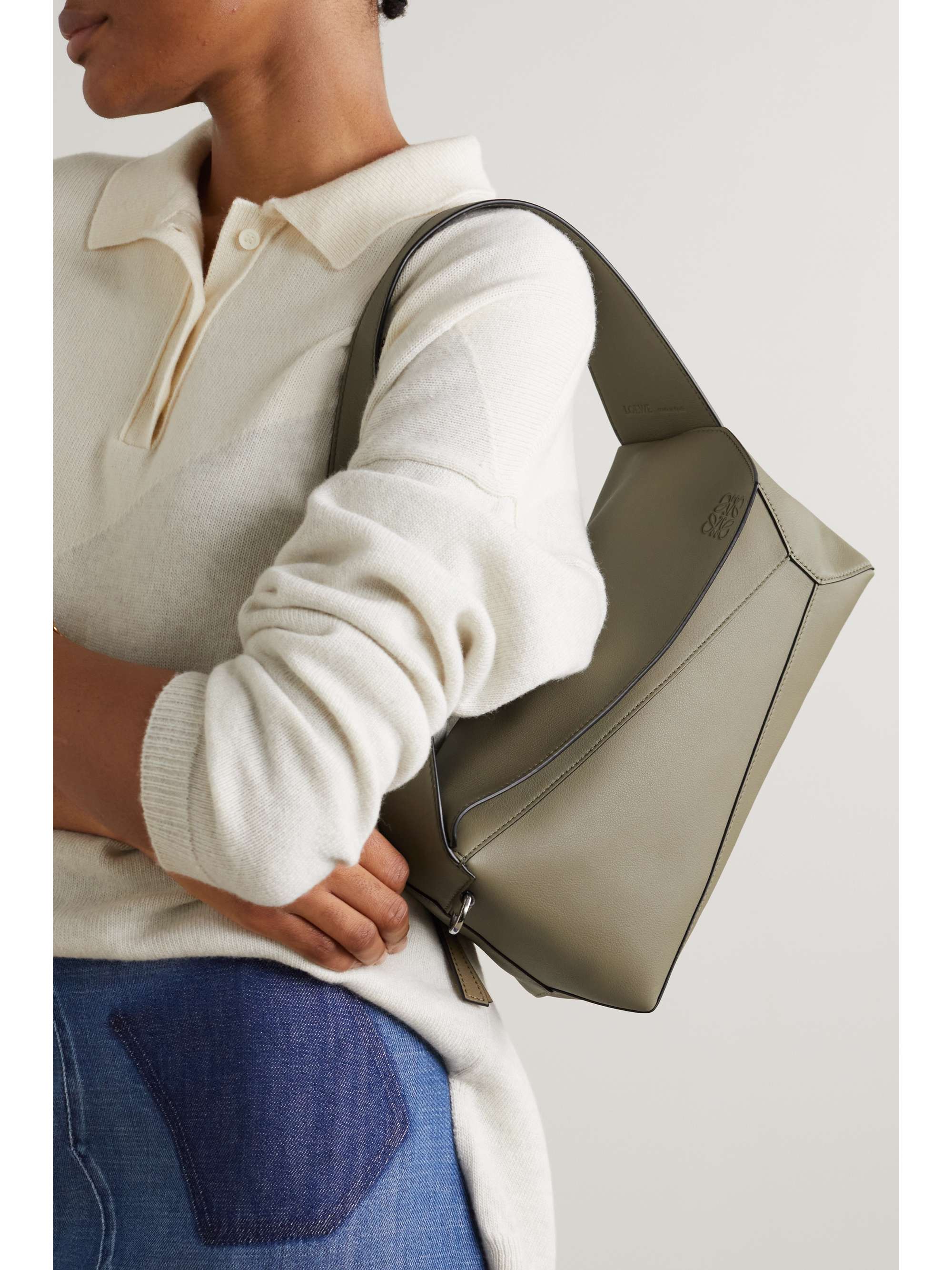 LOEWE Puzzle leather shoulder bag