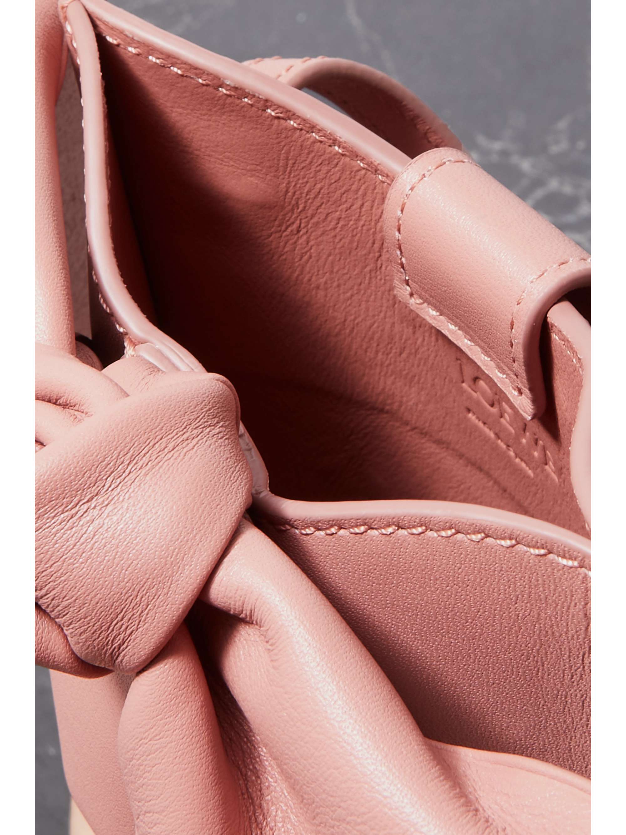 LOEWE Bunny Pocket leather shoulder bag | NET-A-PORTER