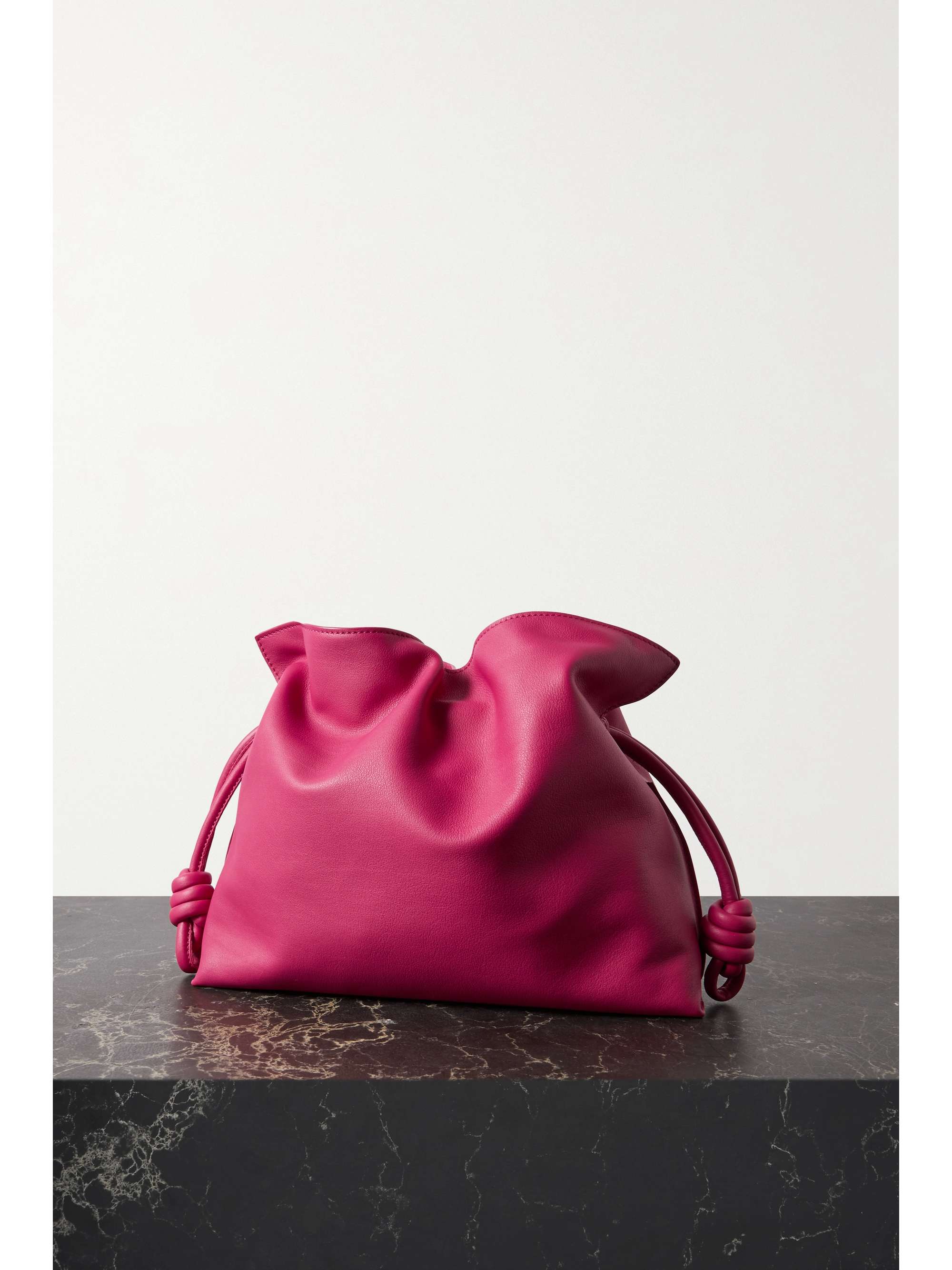 LOEWE Flamenco medium leather clutch