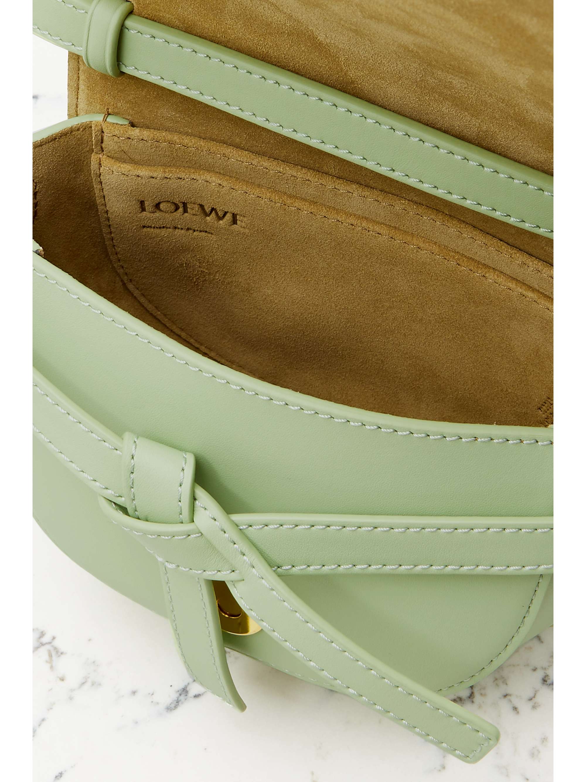 LOEWE Gate Dual mini leather shoulder bag