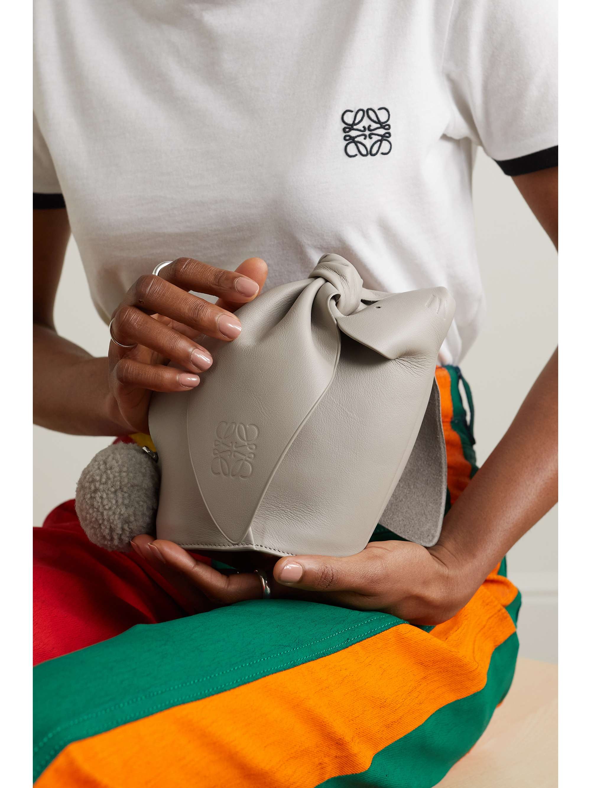 LOEWE BUNNY COLOUR BLOCK MINI BAG www.krzysztofbialy.com