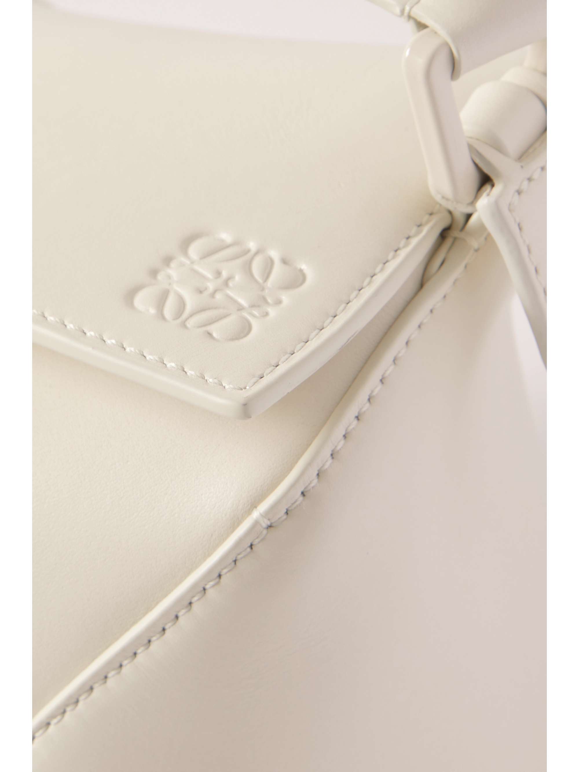 LOEWE Puzzle Edge small leather shoulder bag