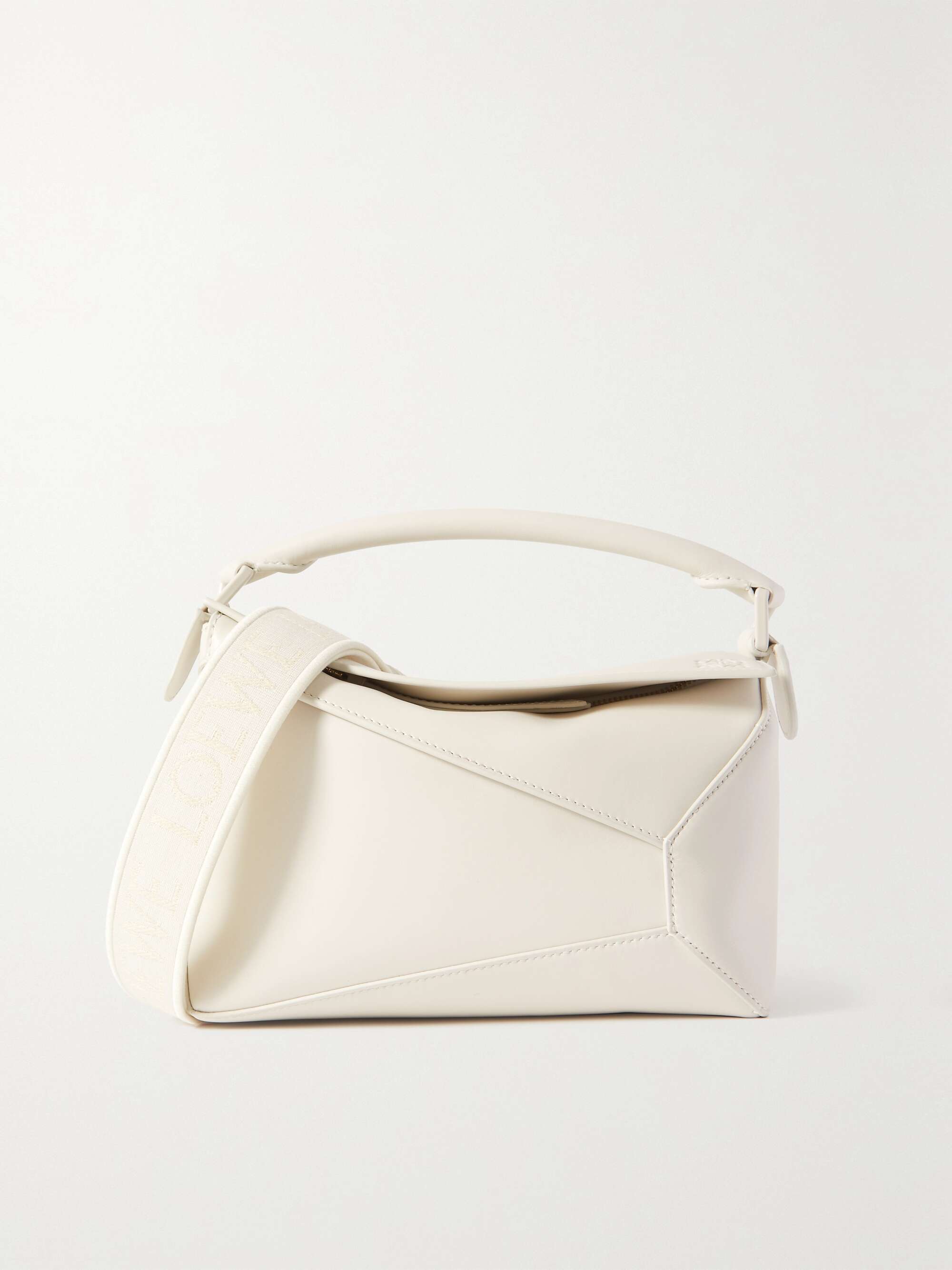 White Small Leather Bag