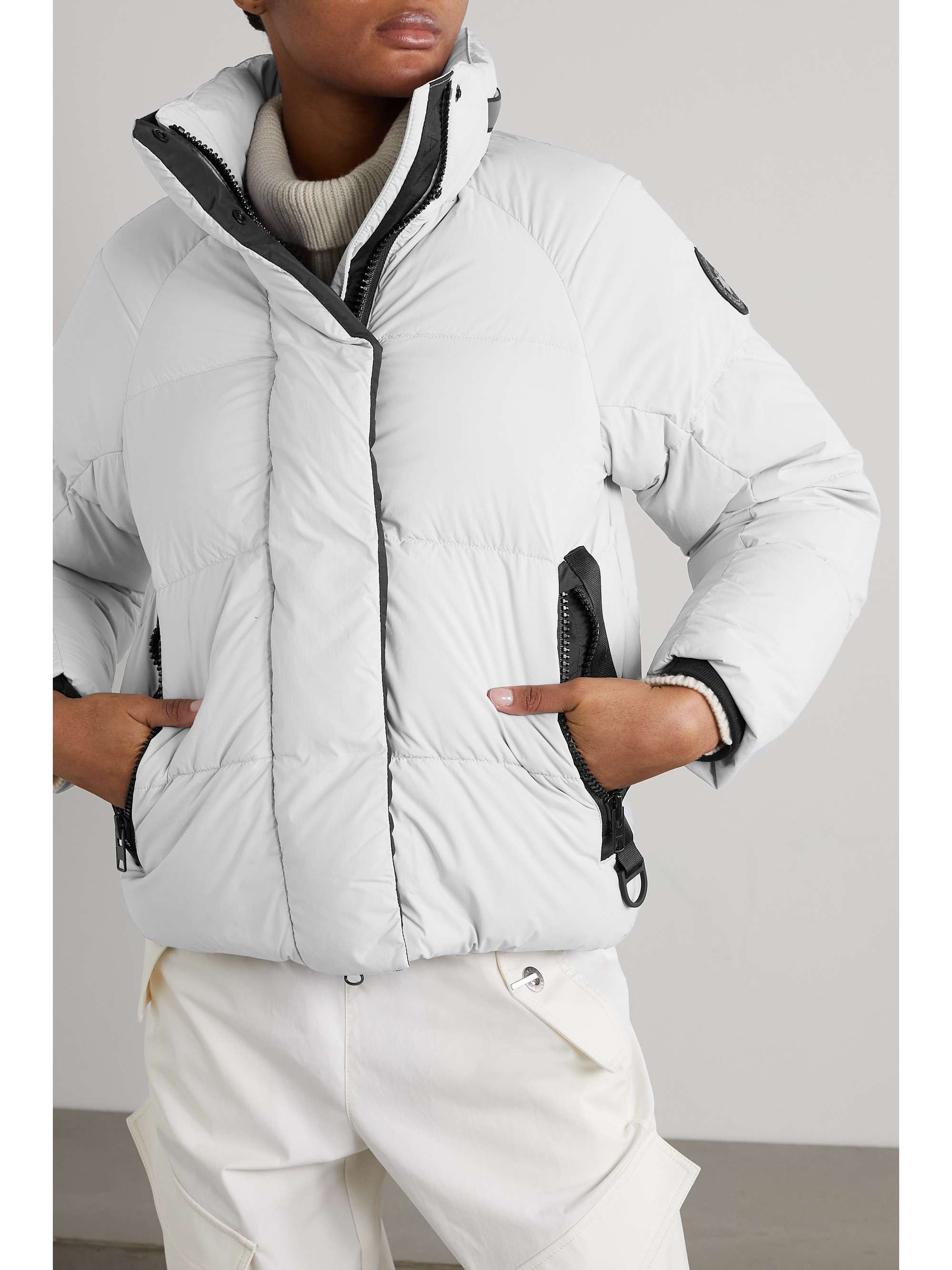 CANADA GOOSE Junction hooded quilted shell down jacket
