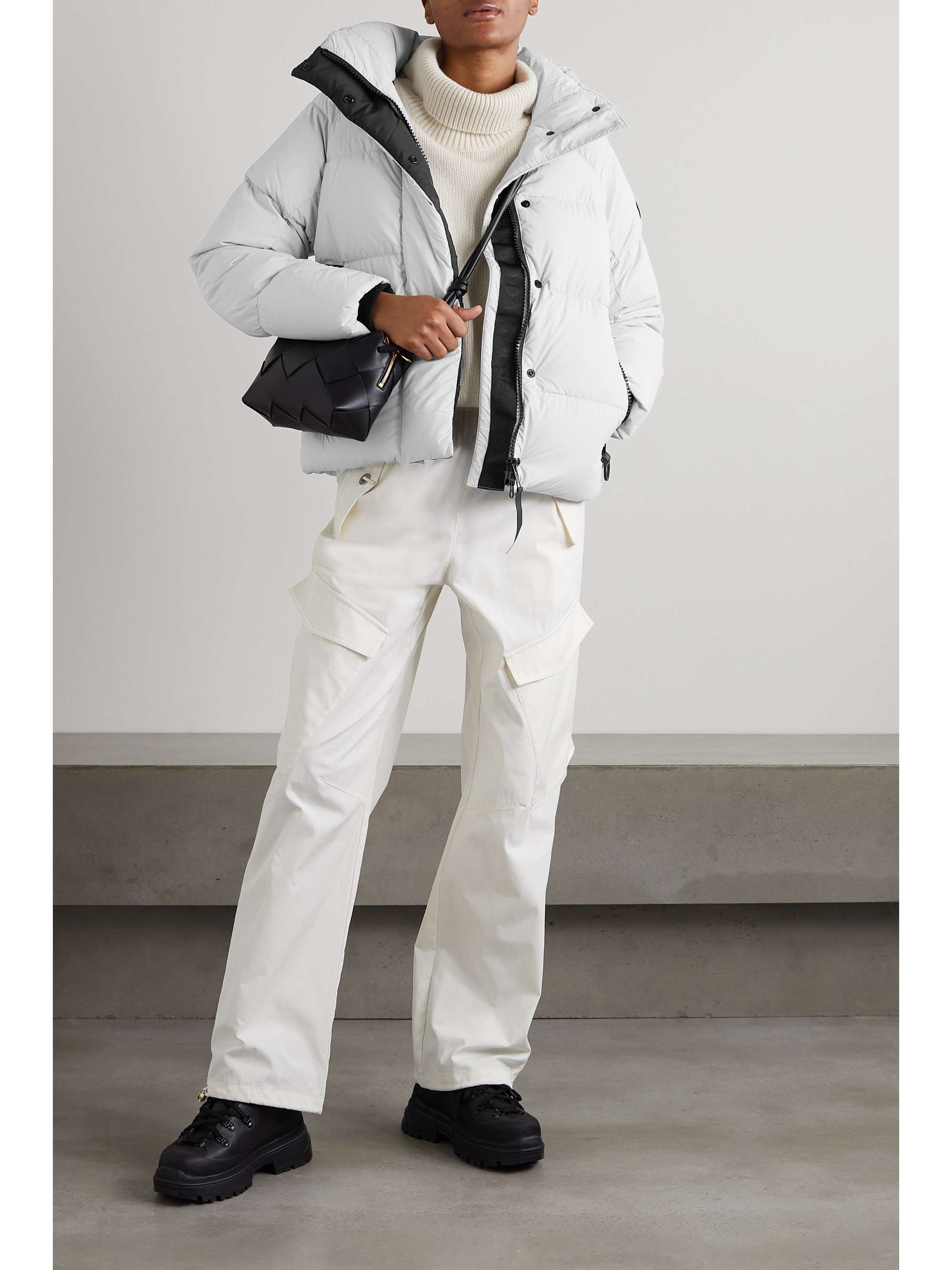 CANADA GOOSE Junction hooded quilted shell down jacket