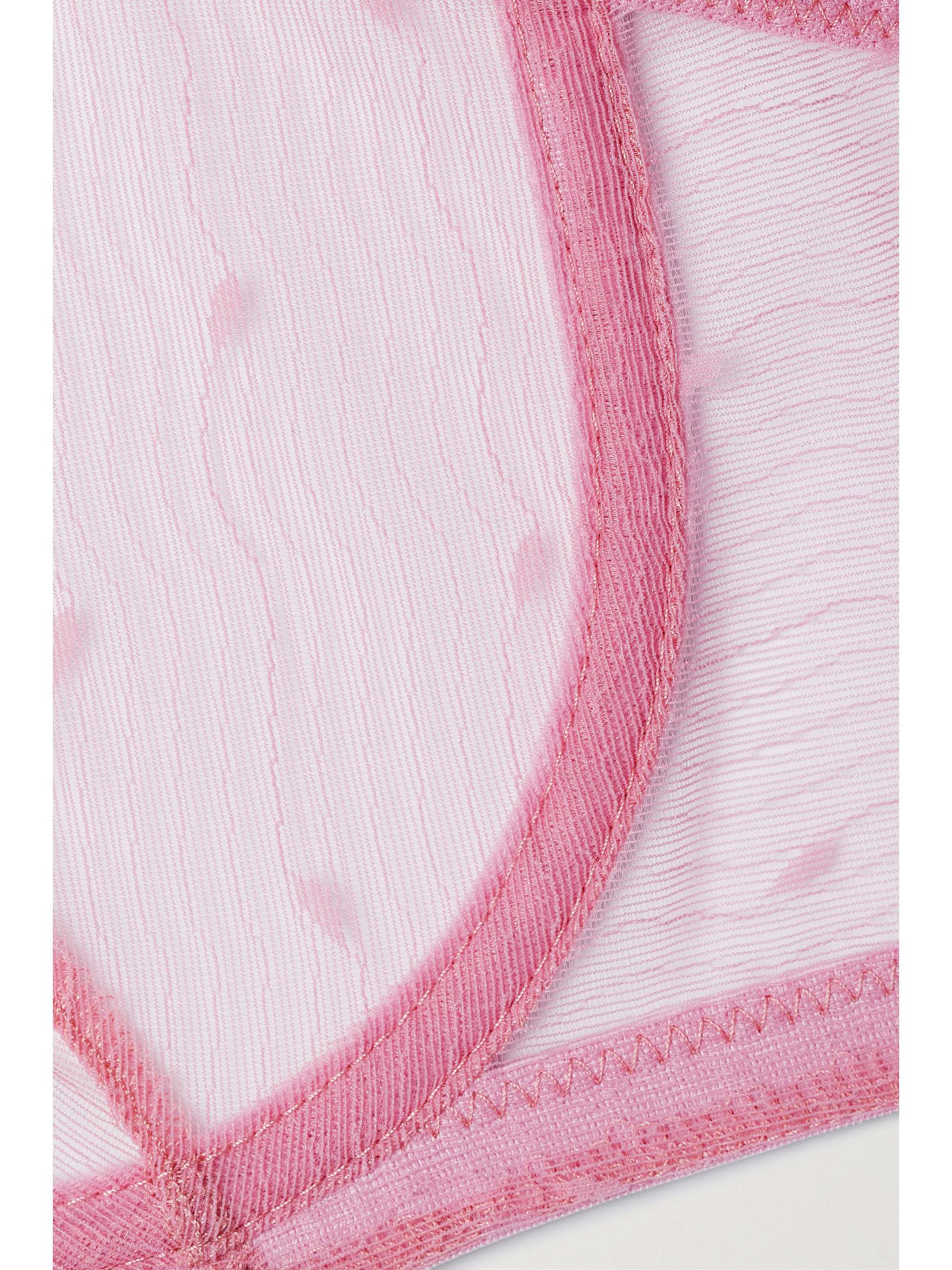 ELSE + NET SUSTAIN Kate stretch-mesh underwired soft-cup bra